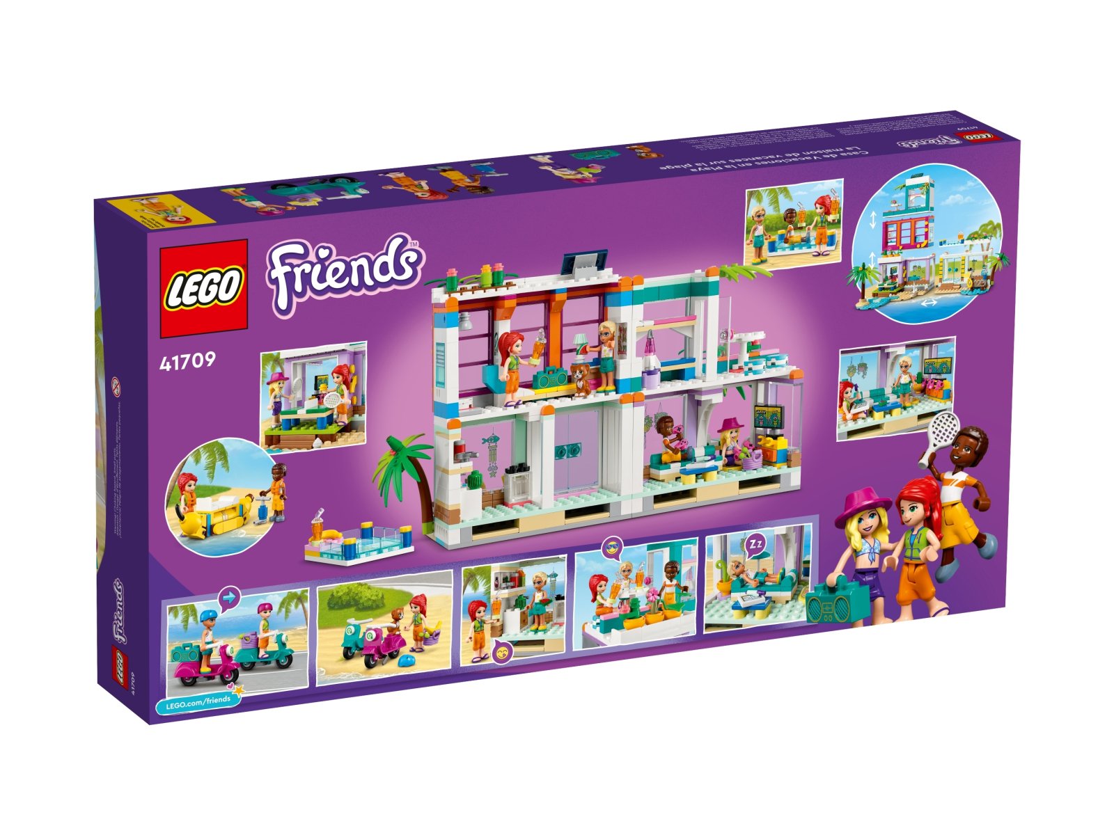 LEGO 41709 Wakacyjny domek na plaży