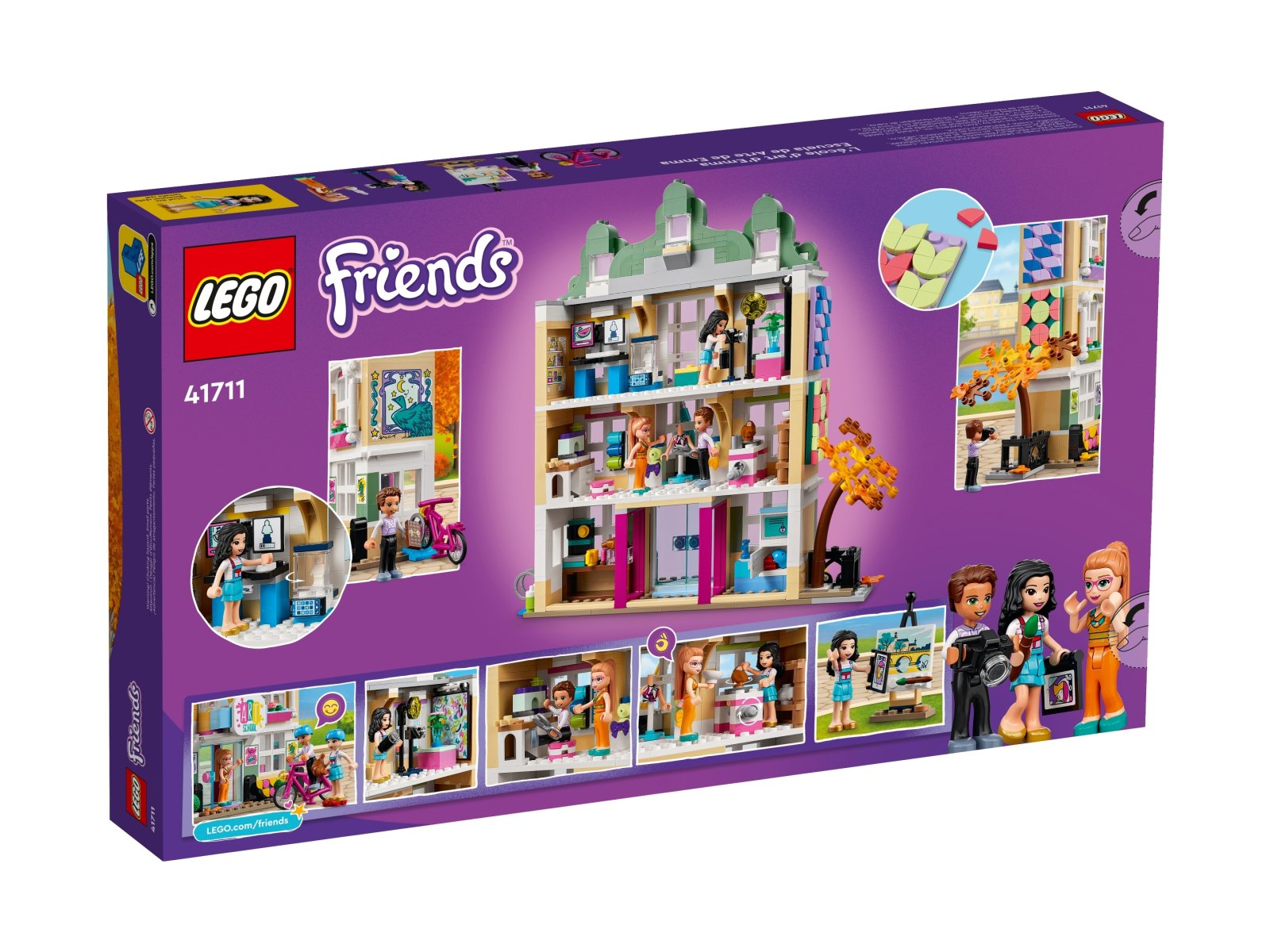 LEGO 41711 Friends Szkoła artystyczna Emmy