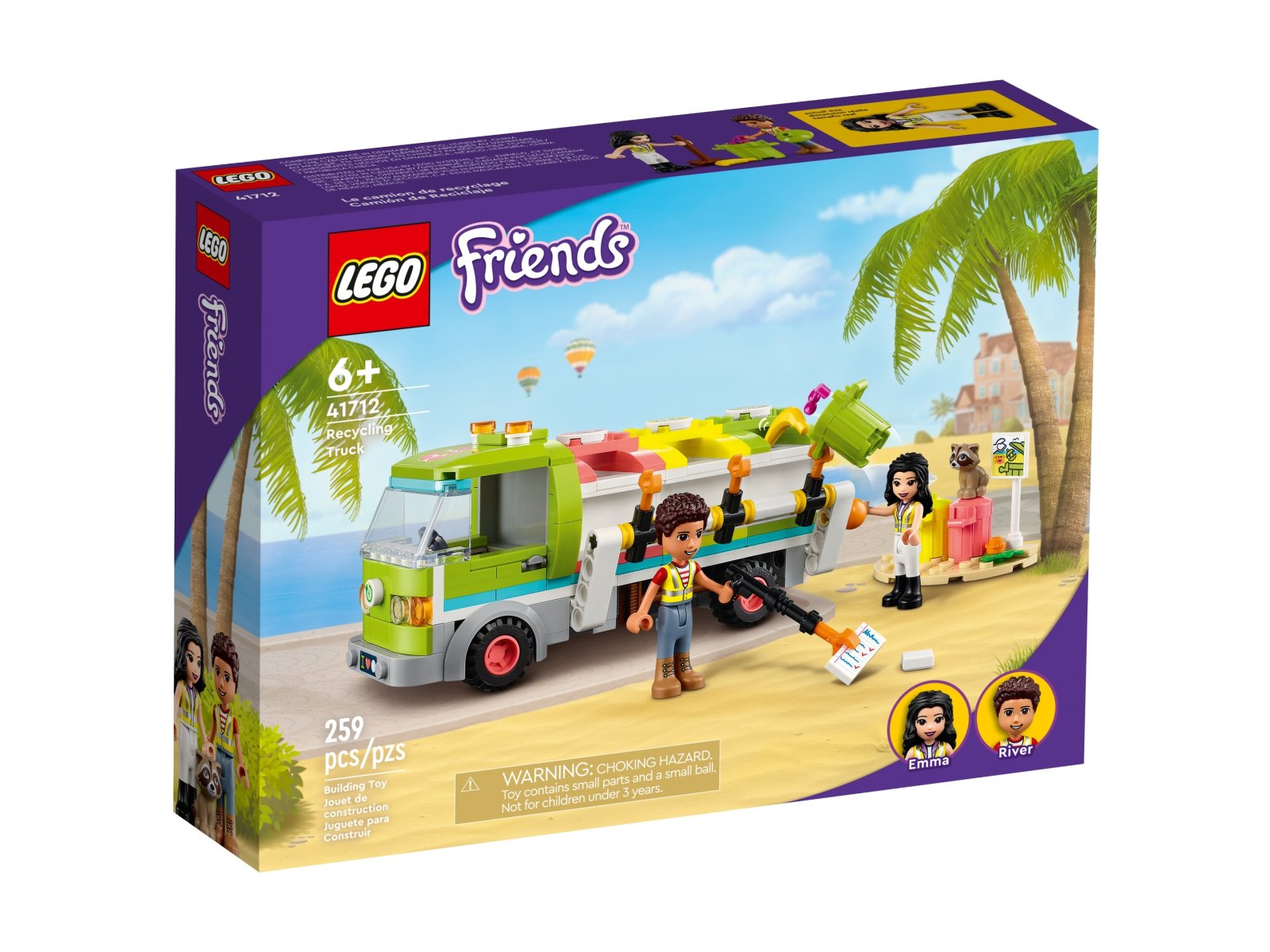 LEGO 41712 Friends Ciężarówka recyklingowa