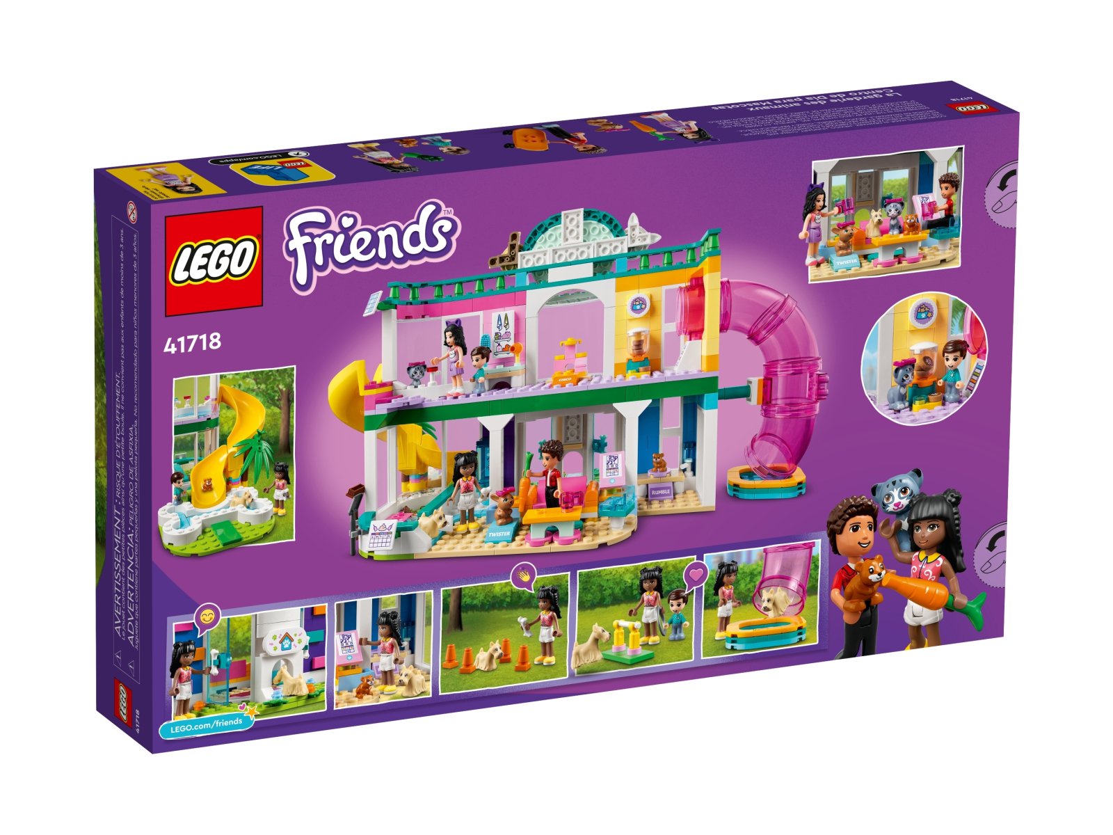 LEGO 41718 Friends Hotel dla zwierzątek