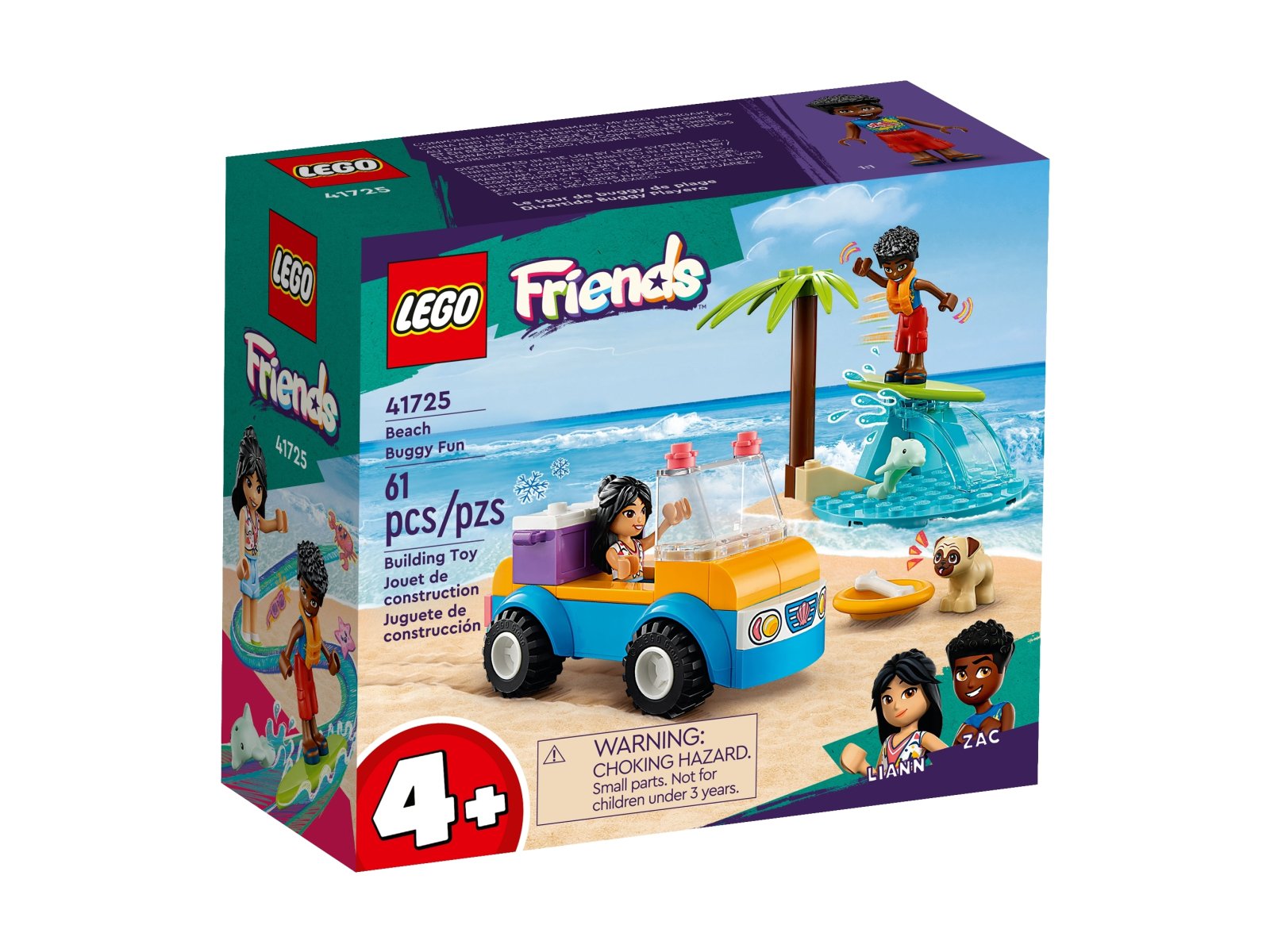 LEGO 41725 Zabawa z łazikiem plażowym