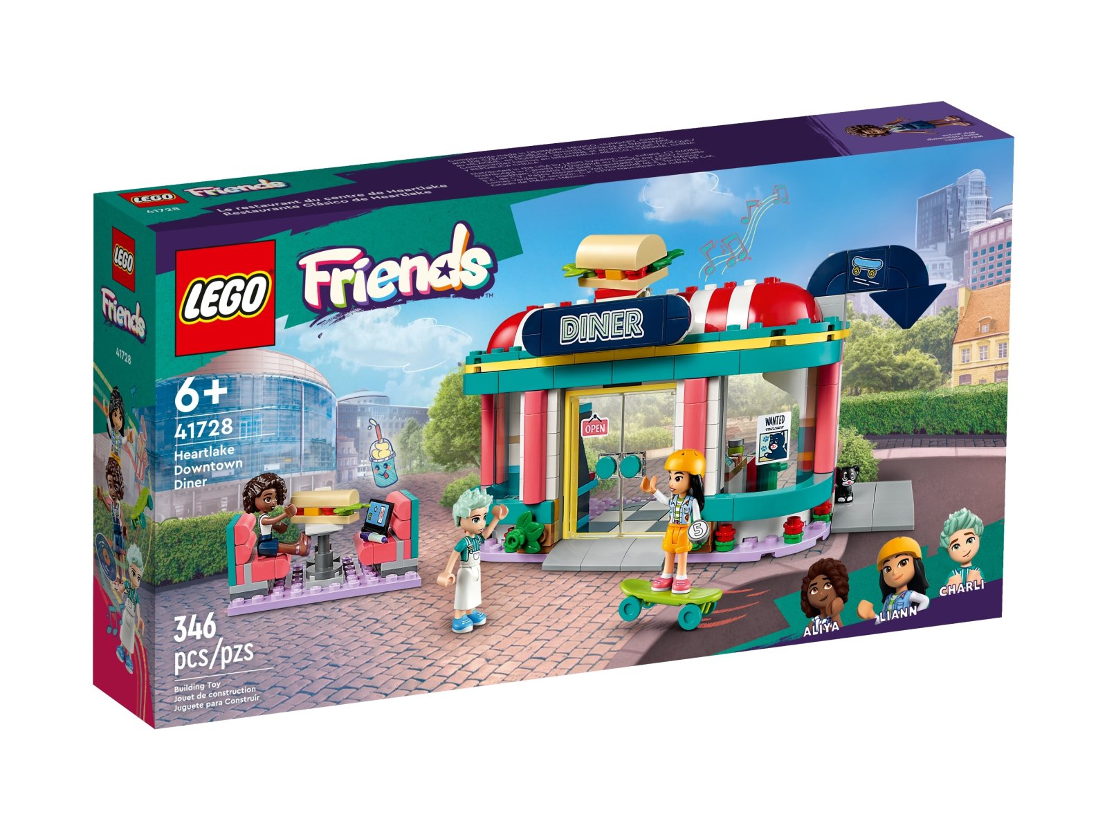 LEGO 41728 Friends Bar w śródmieściu Heartlake