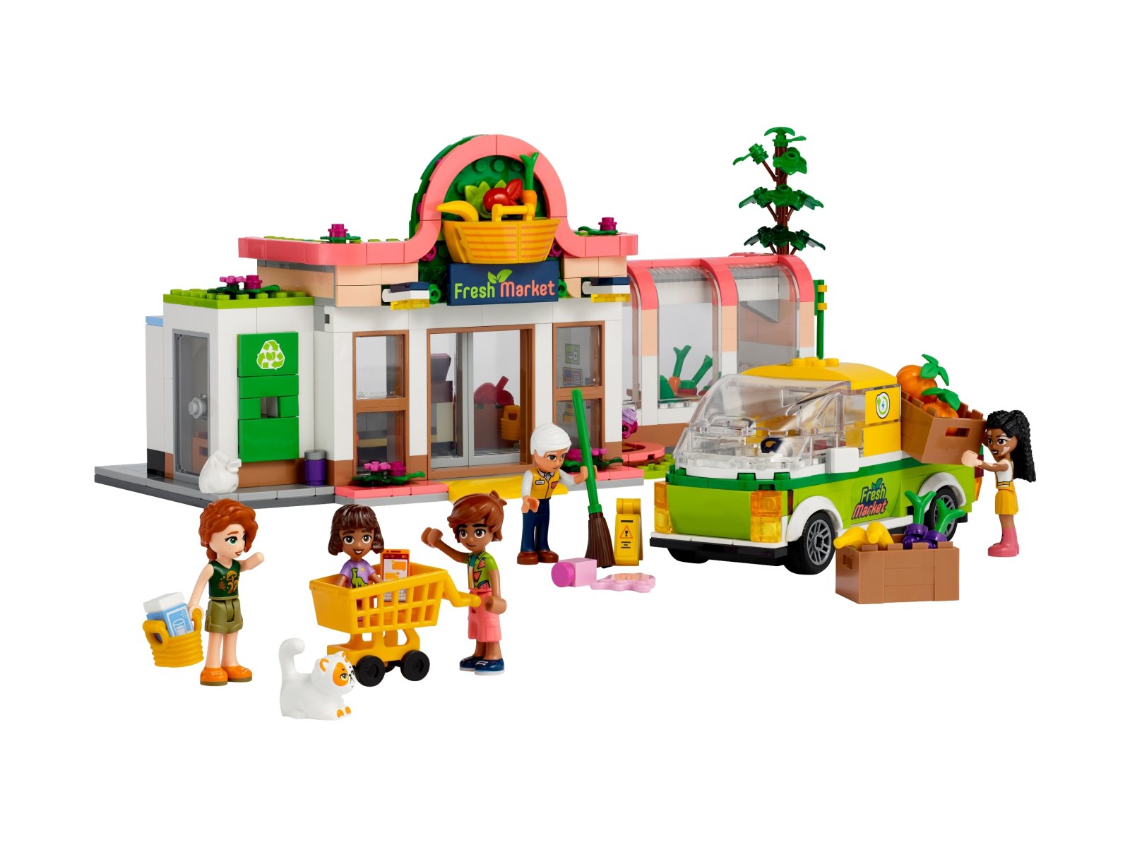 LEGO 41729 Friends Sklep spożywczy z żywnością ekologiczną
