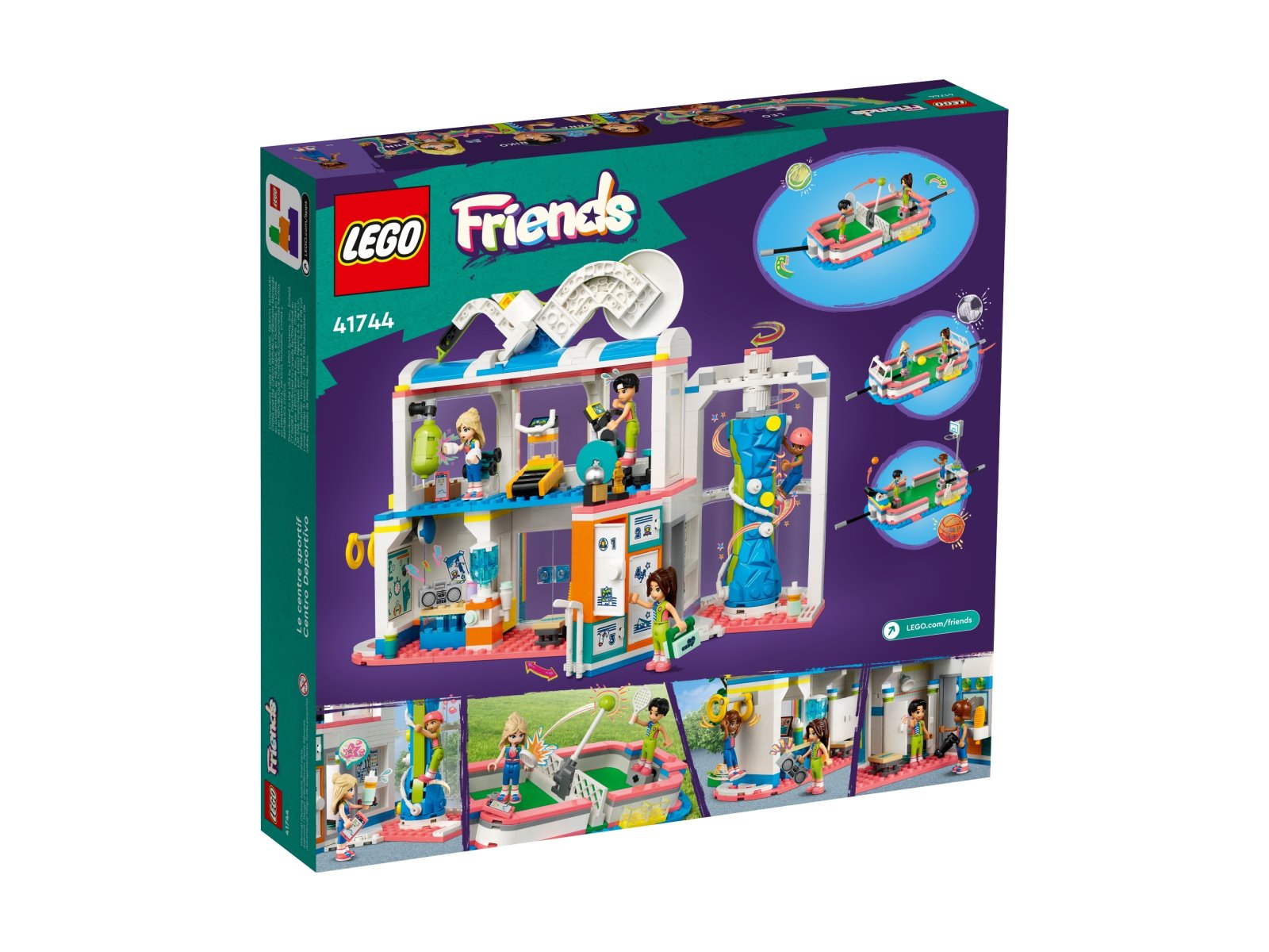 LEGO 41744 Friends Centrum sportowe