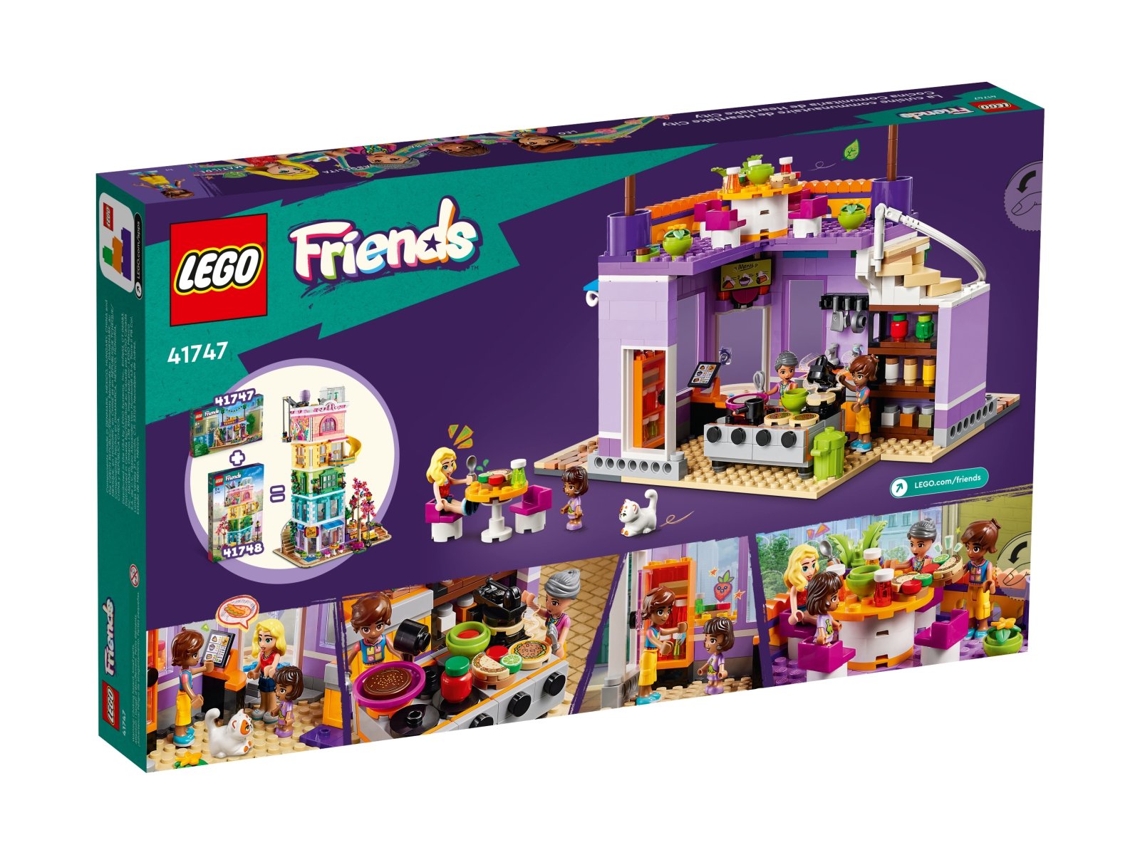 LEGO 41747 Friends Jadłodajnia w Heartlake