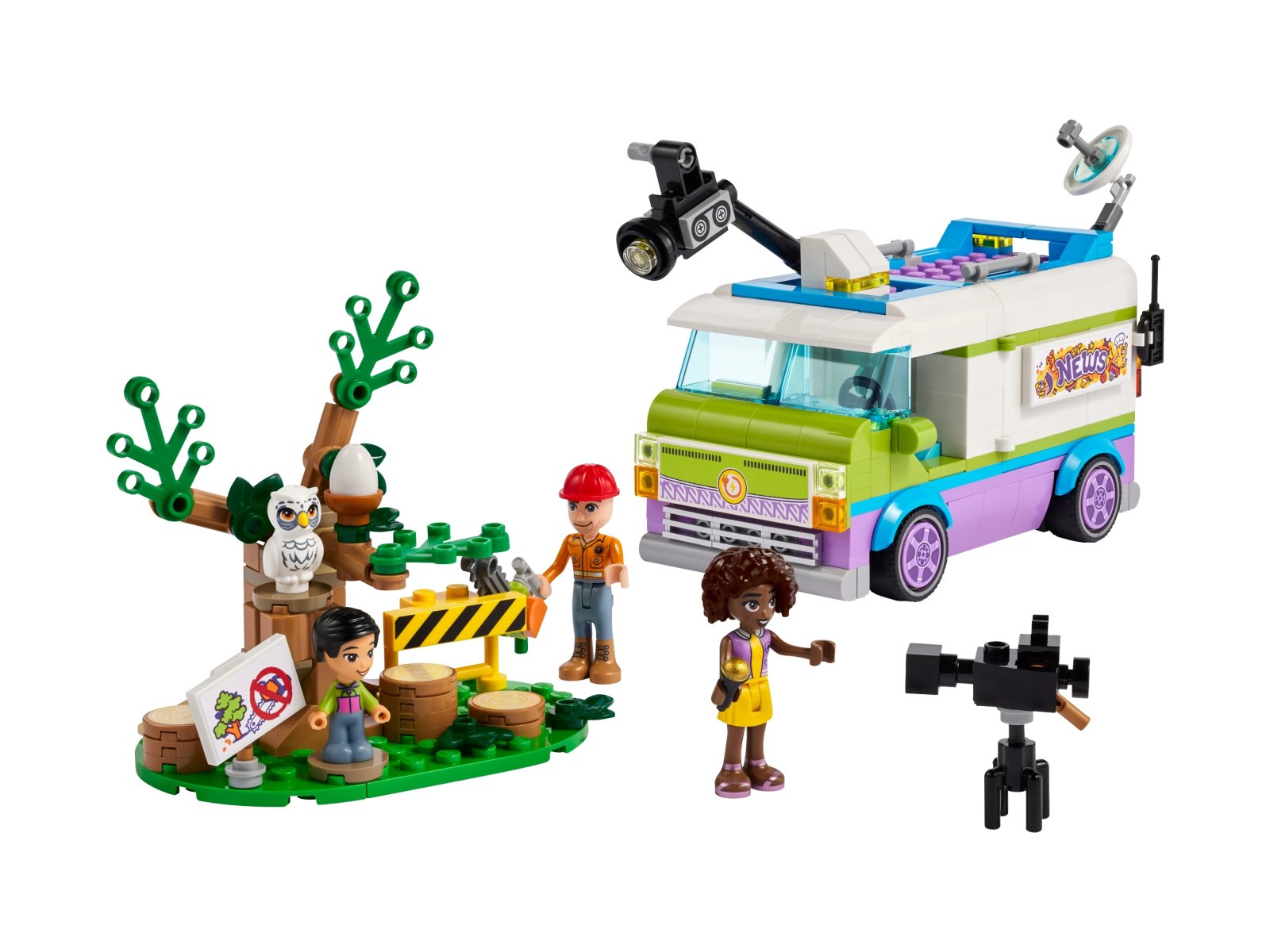 LEGO 41749 Reporterska furgonetka