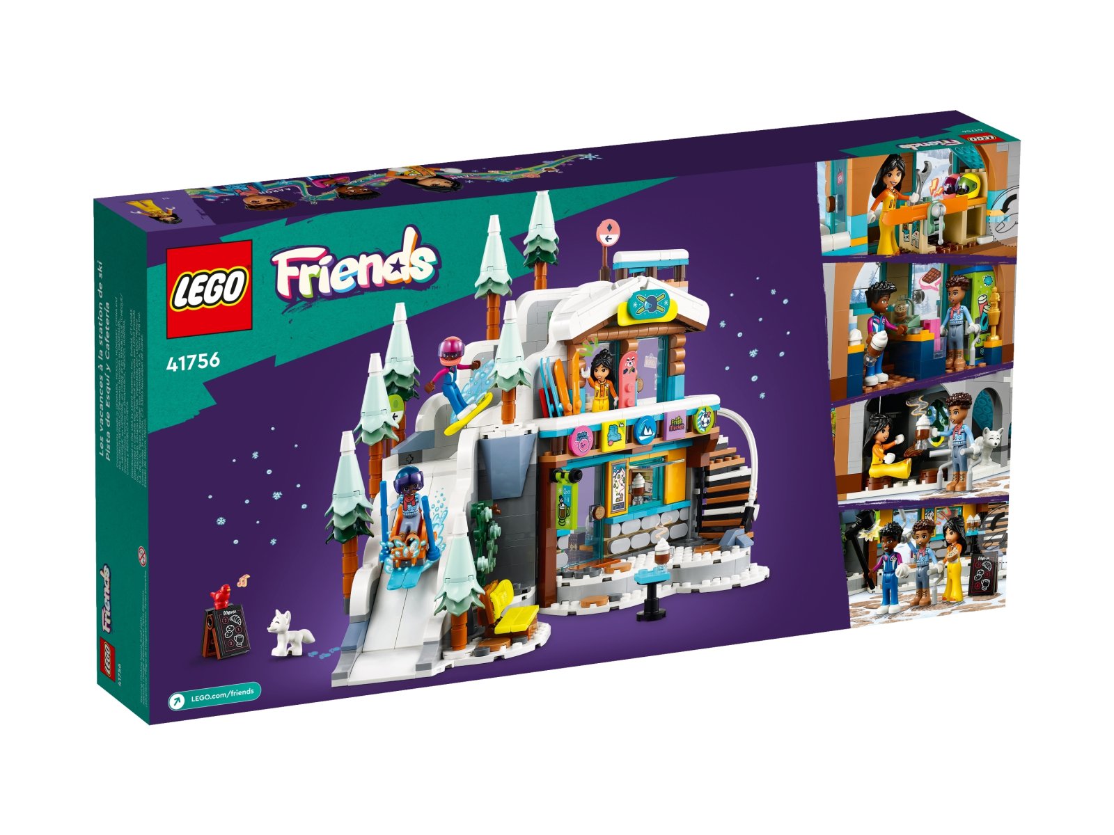 LEGO 41756 Friends Stok narciarski i kawiarnia