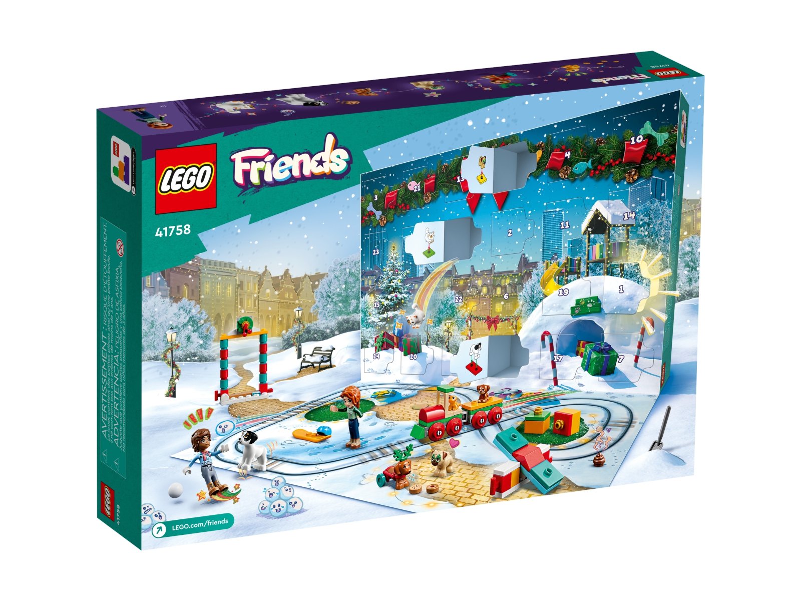 LEGO 41758 Kalendarz adwentowy LEGO® Friends 2023