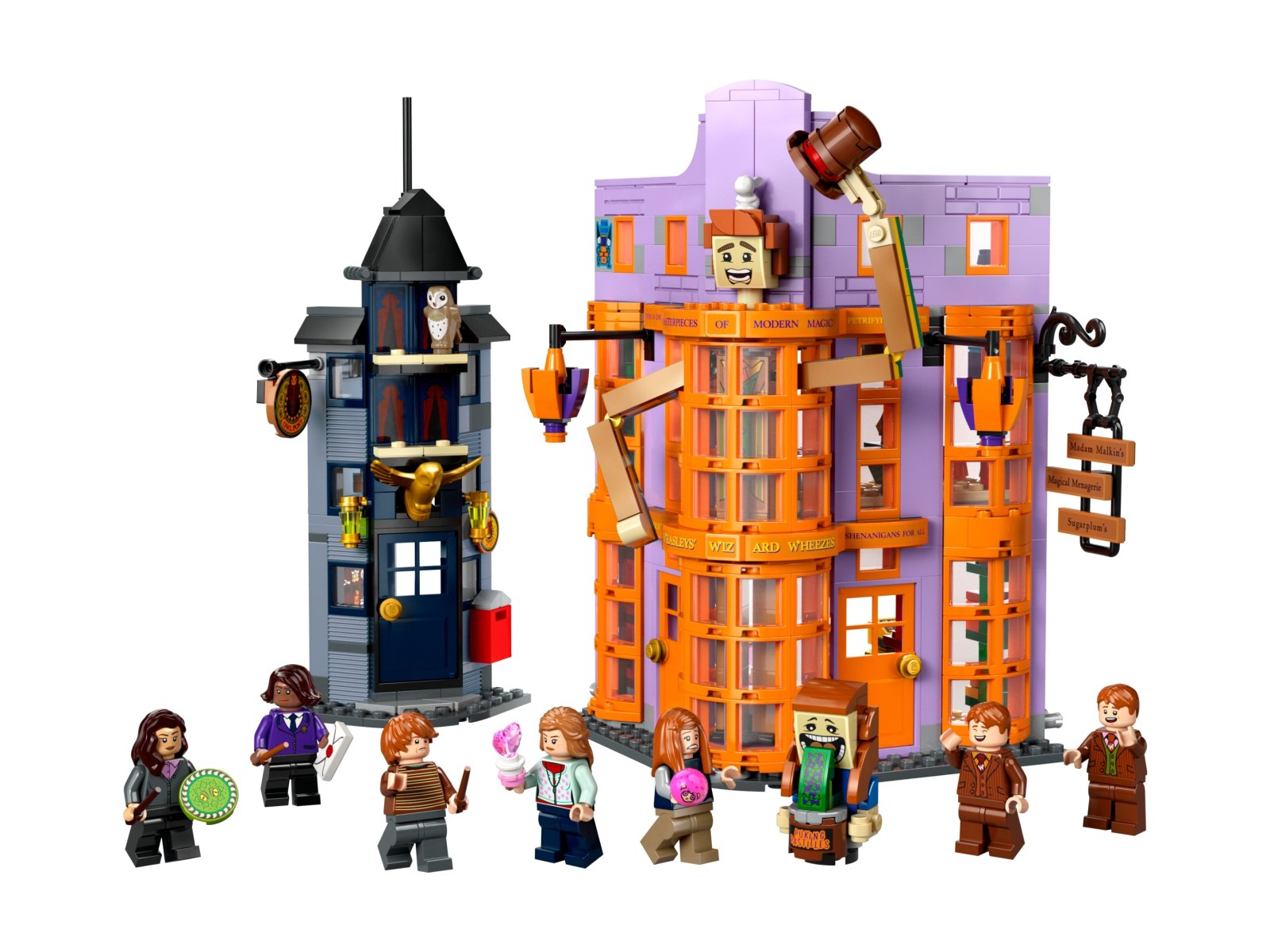 LEGO Harry Potter 76422 Ulica Pokątna™: Magiczne dowcipy Weasleyów