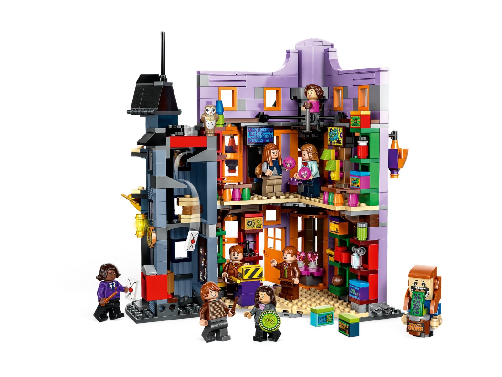 LEGO Harry Potter 76422 Ulica Pokątna™: Magiczne dowcipy Weasleyów