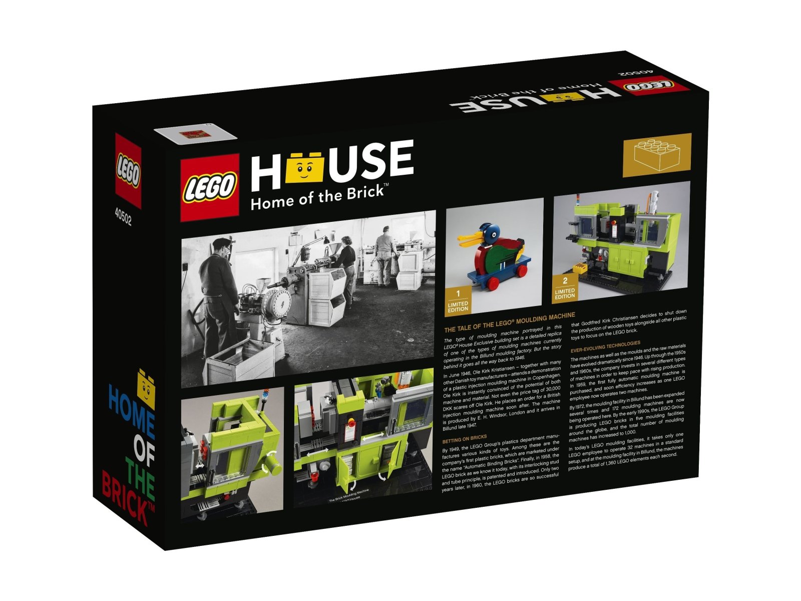 LEGO House 40502 Maszyna do formowania klocków