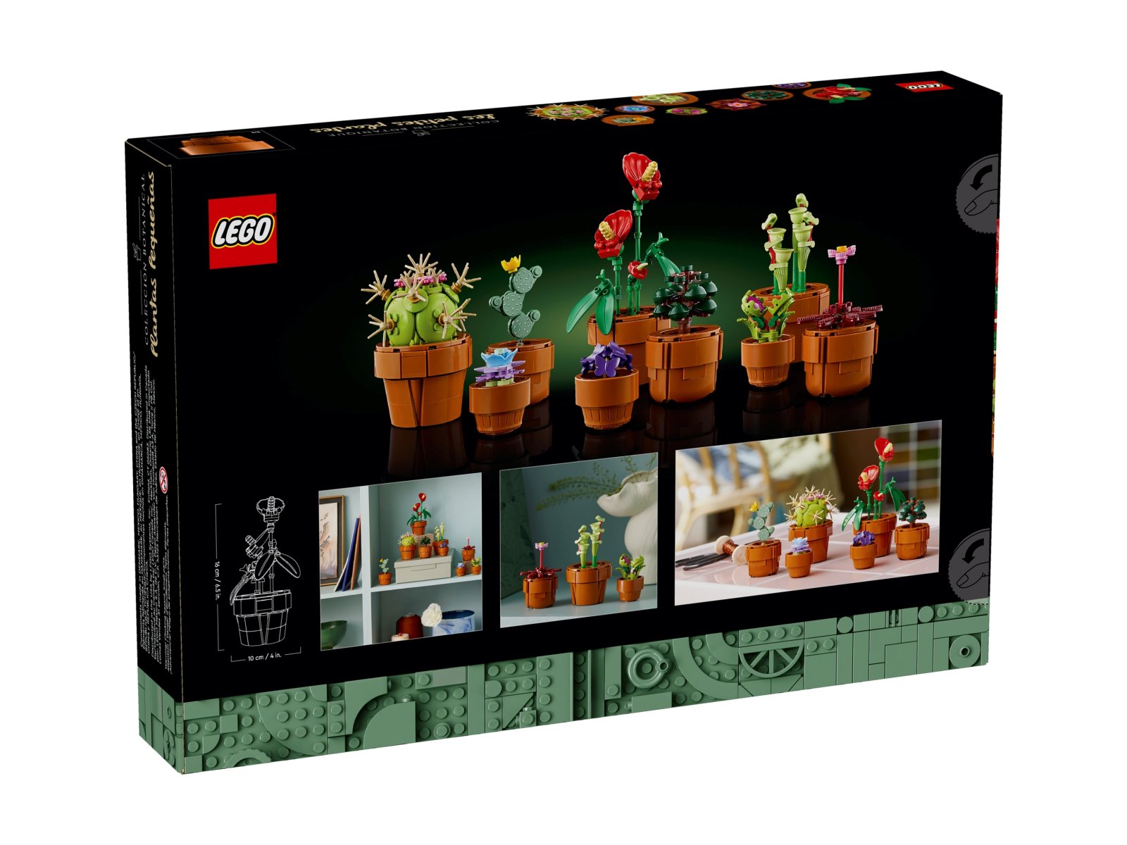 LEGO ICONS 10329 Małe roślinki