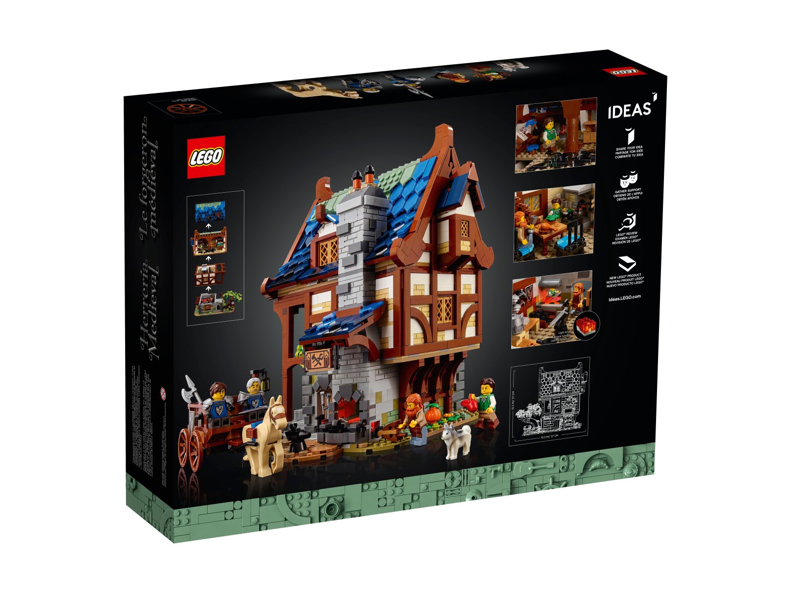 LEGO Ideas 21325 Średniowieczna kuźnia