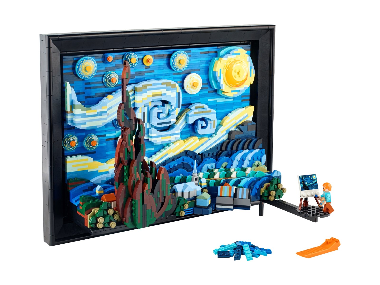 LEGO Ideas „Gwiaździsta noc” Vincenta van Gogha 21333