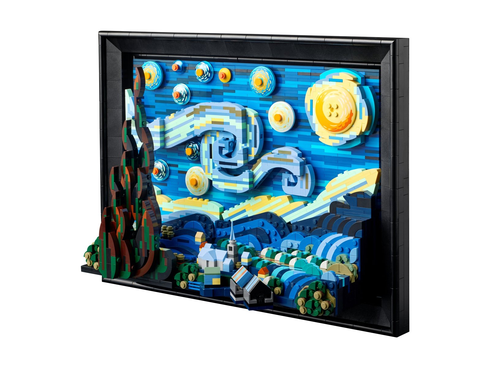 LEGO 21333 Ideas „Gwiaździsta noc” Vincenta van Gogha