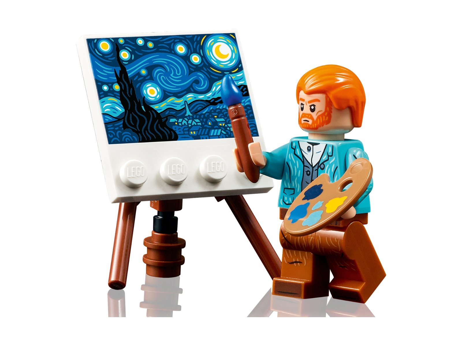 LEGO Ideas 21333 „Gwiaździsta noc” Vincenta van Gogha