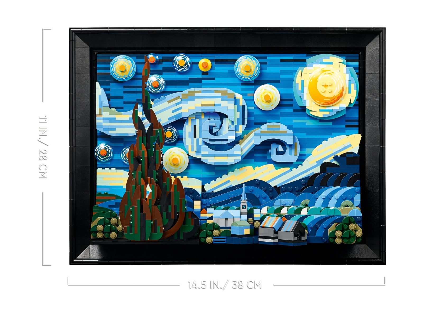 LEGO 21333 „Gwiaździsta noc” Vincenta van Gogha