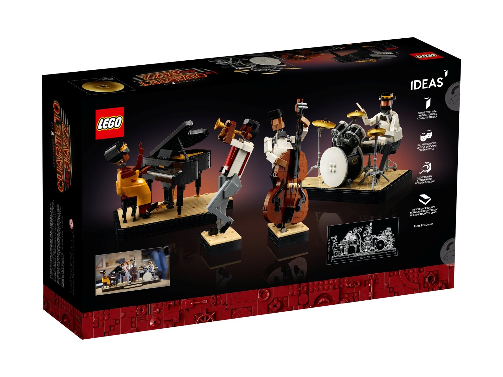 LEGO 21334 Kwartet jazzowy