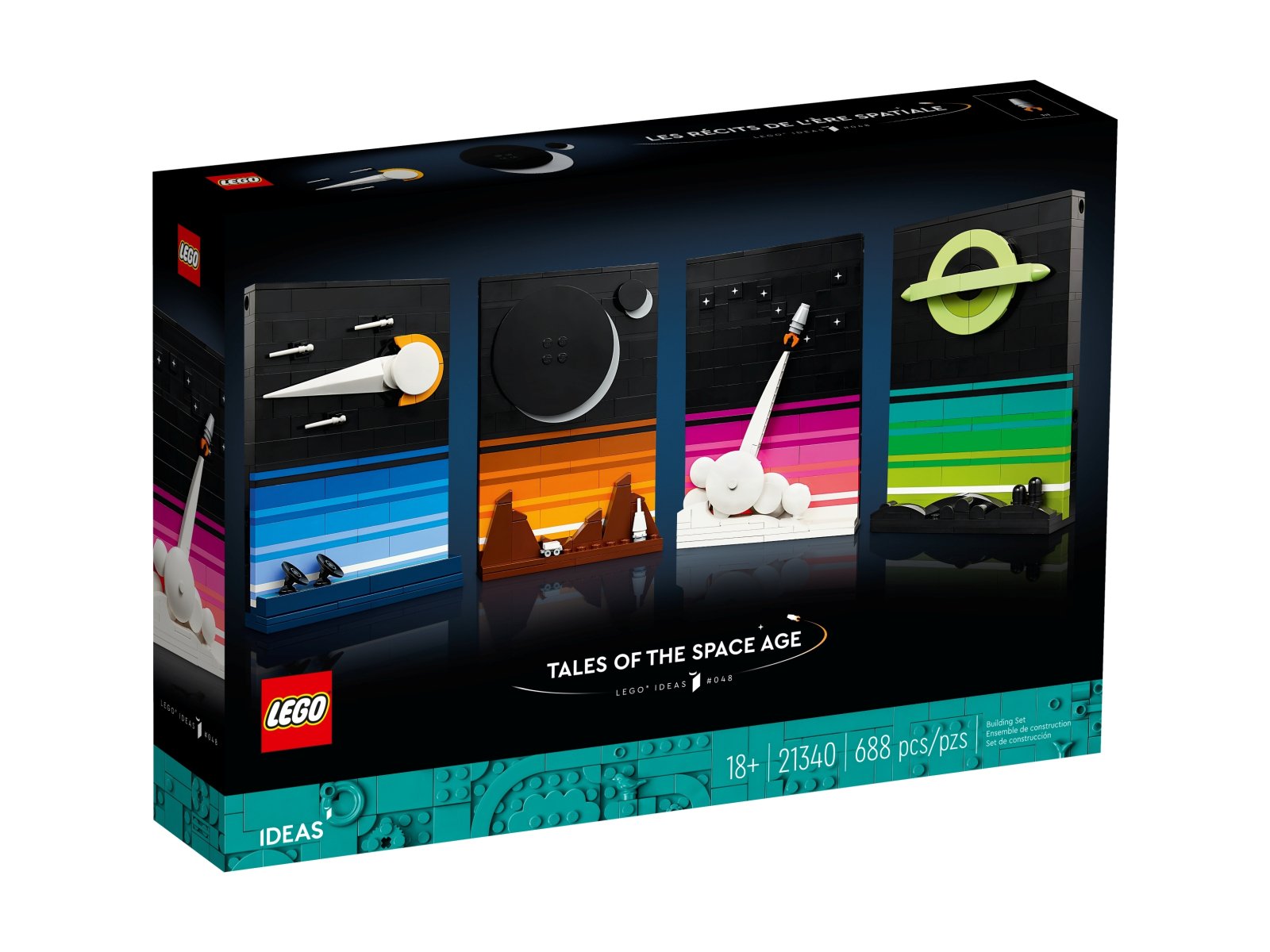 LEGO 21340 Opowieści z czasów wyścigu kosmicznego