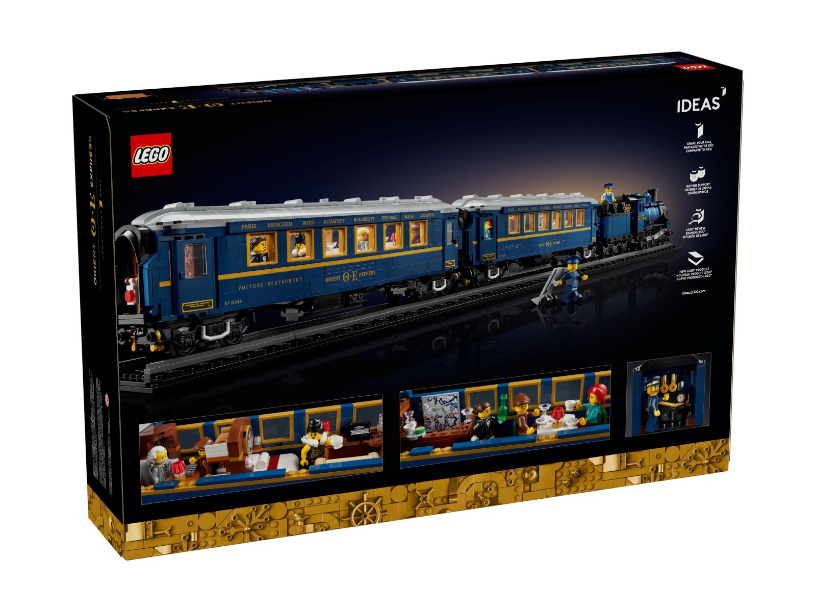 LEGO 21344 Pociąg Orient Express
