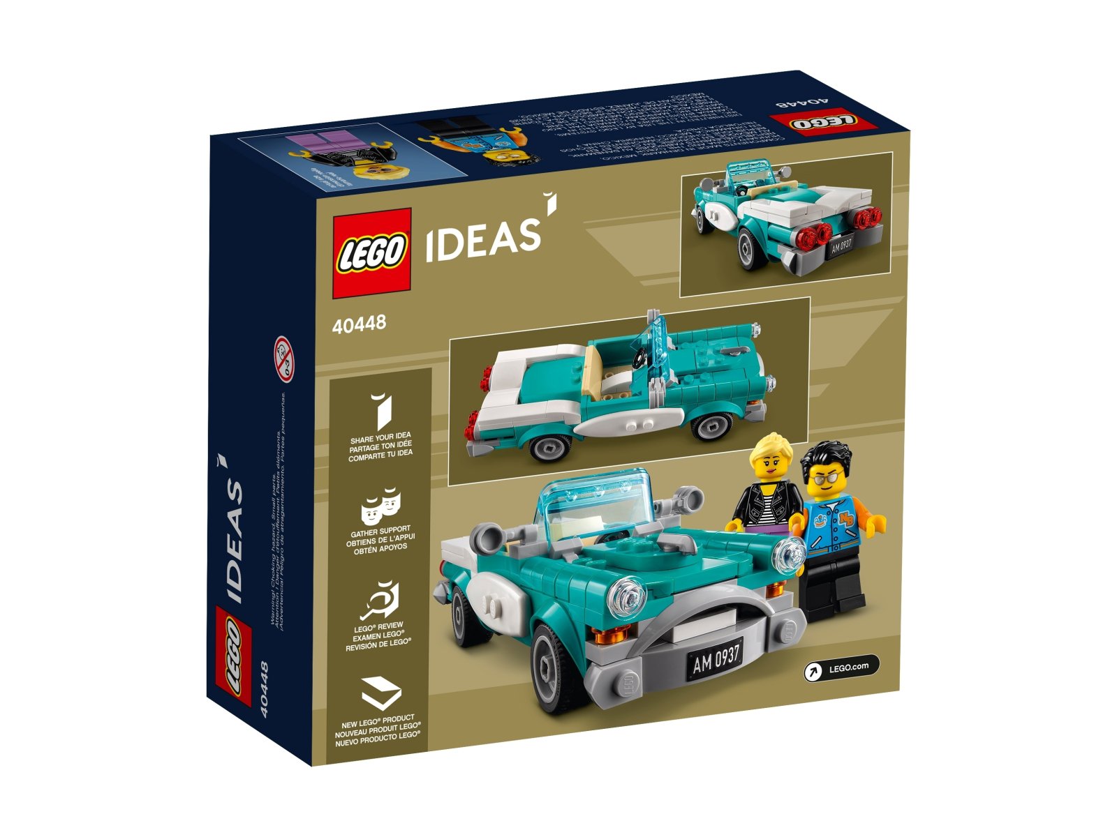LEGO Ideas Zabytkowy samochód 40448