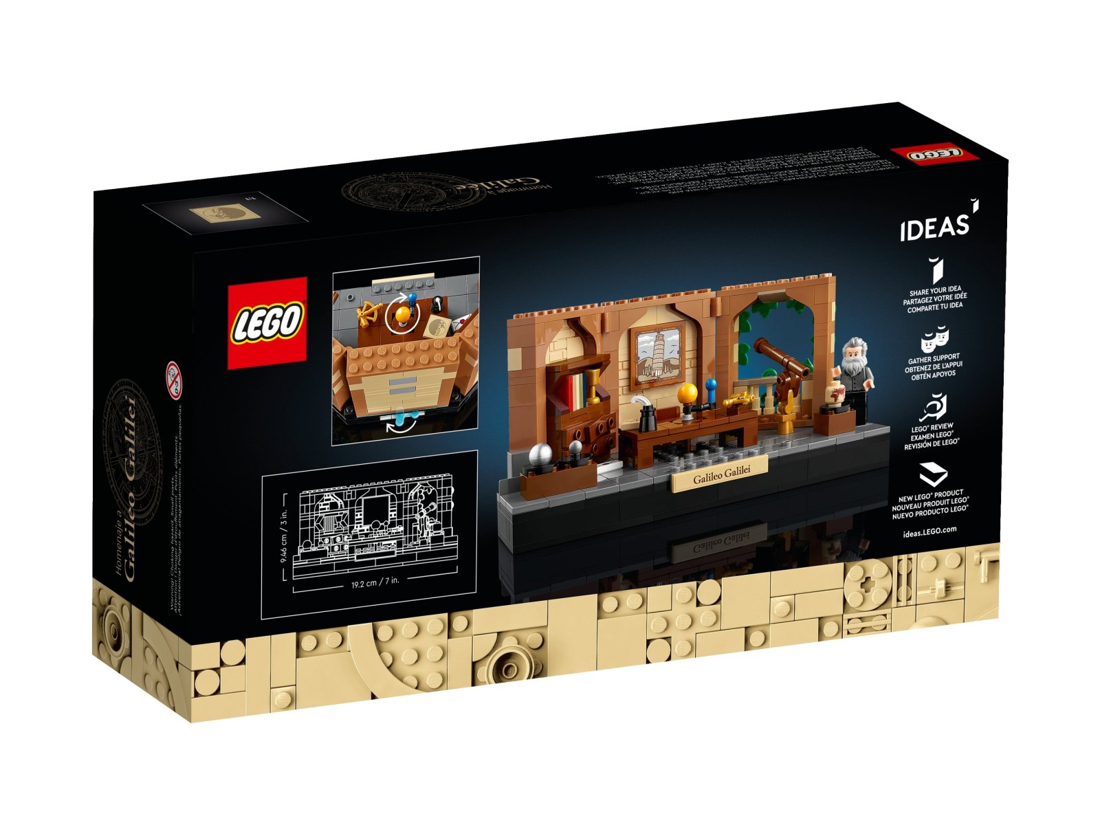 LEGO Ideas 40595 Hołd dla Galileusza