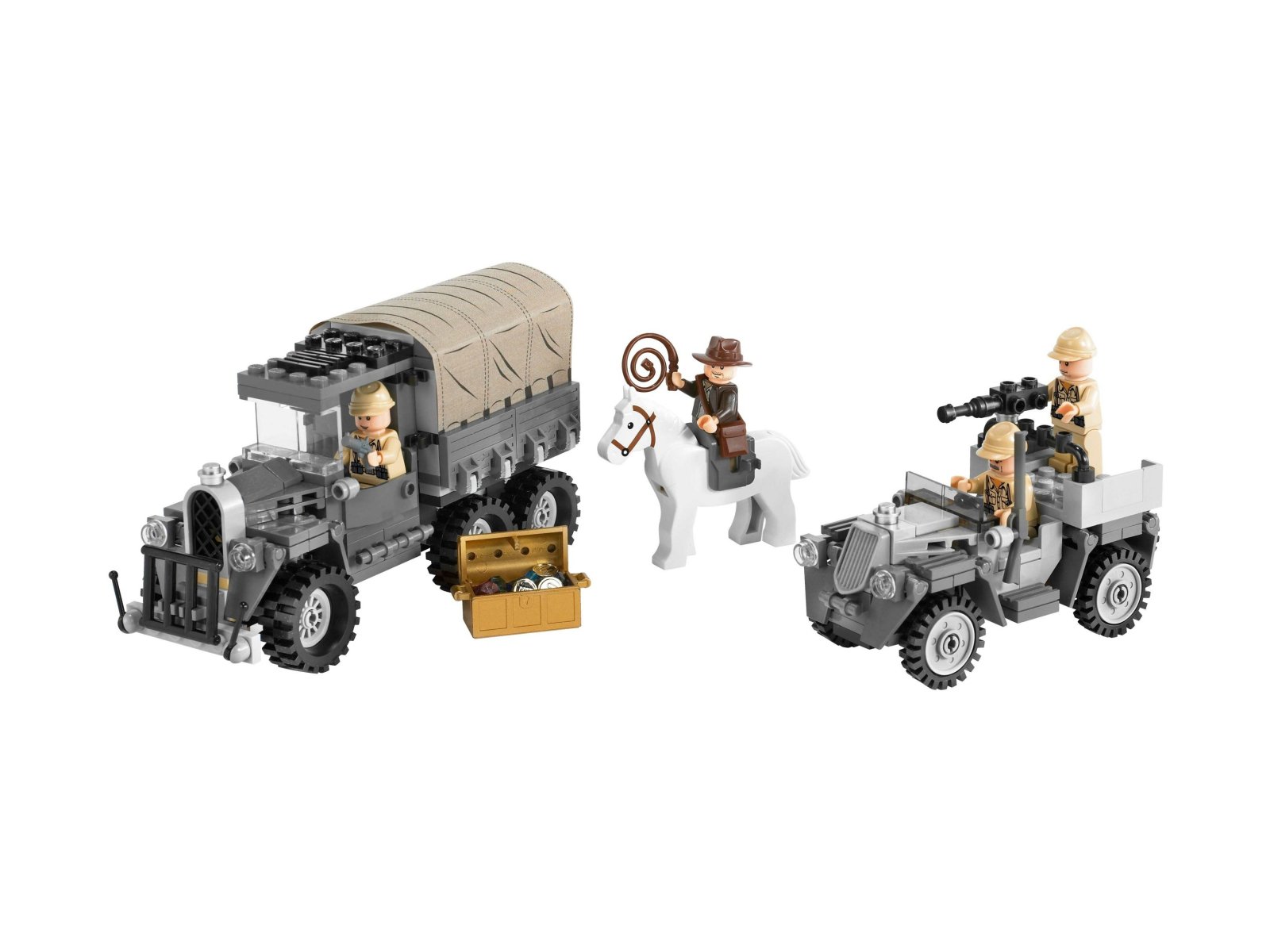 LEGO Indiana Jones 7622 Wyścig po skradziony skarb