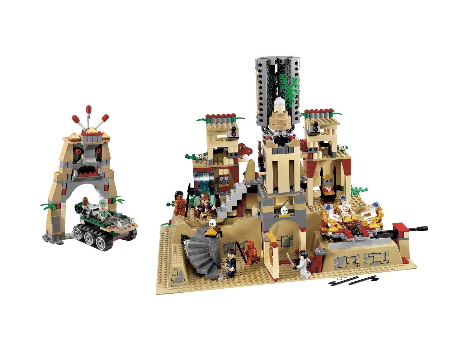 LEGO 7627 Indiana Jones Świątynia Kryształowej Czaszki
