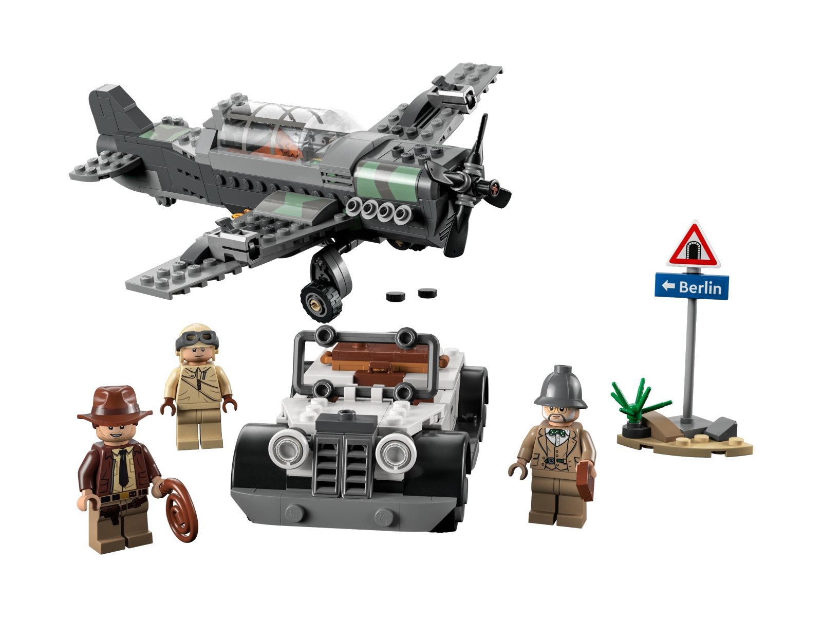LEGO 77012 Indiana Jones Pościg myśliwcem