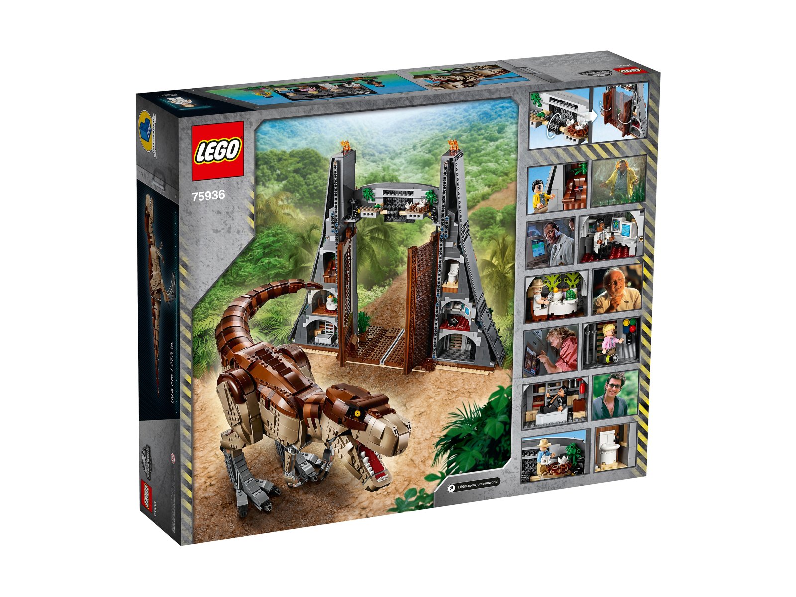 LEGO 75936 Park Jurajski: atak tyranozaura