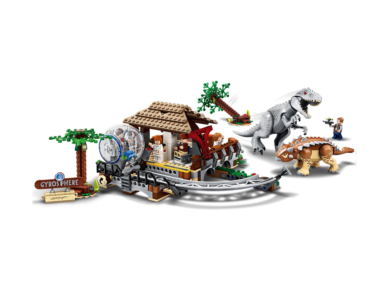LEGO 75941 Indominus Rex kontra ankylozaur