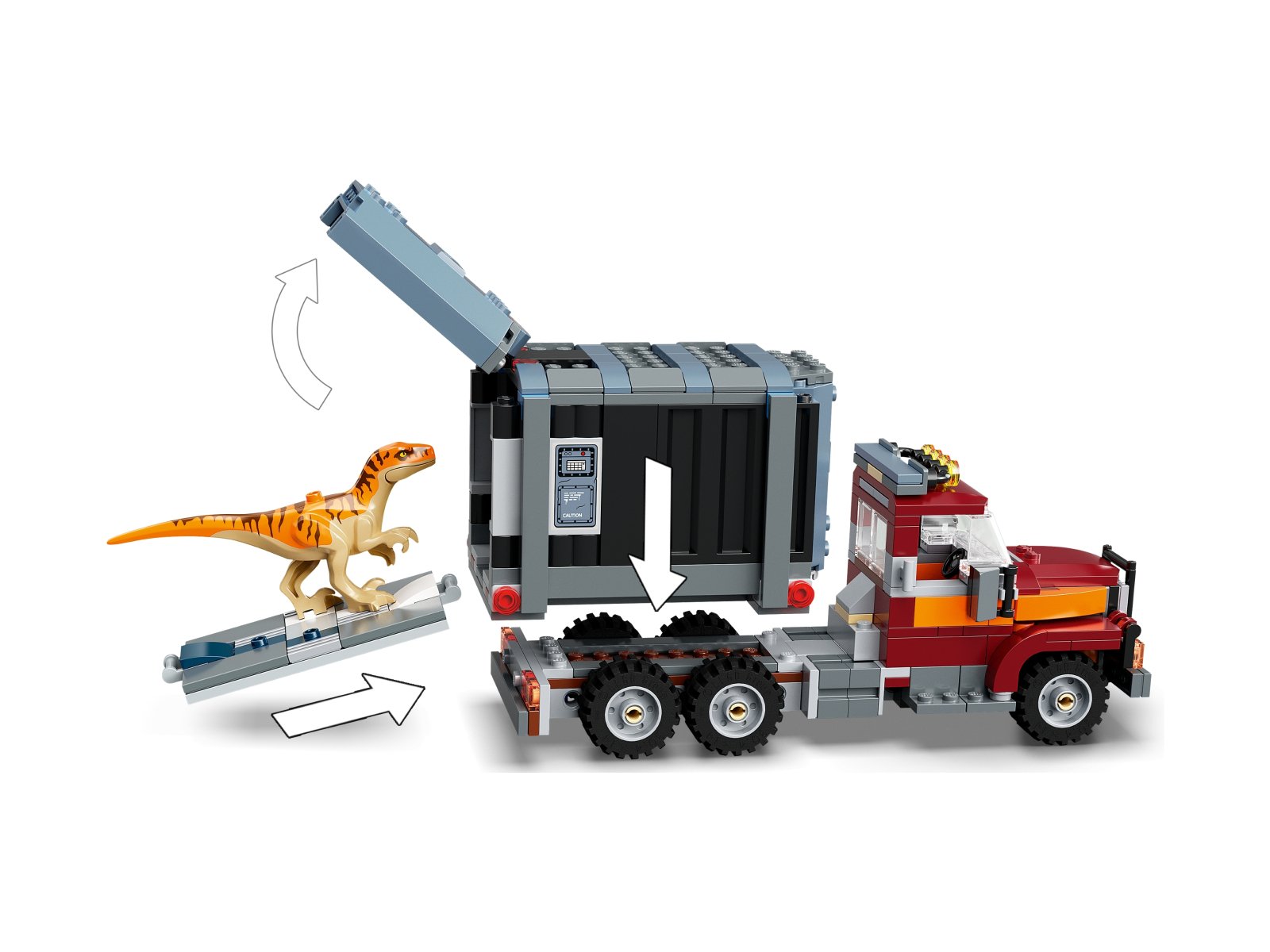 LEGO 76948 Ucieczka tyranozaura i atrociraptora