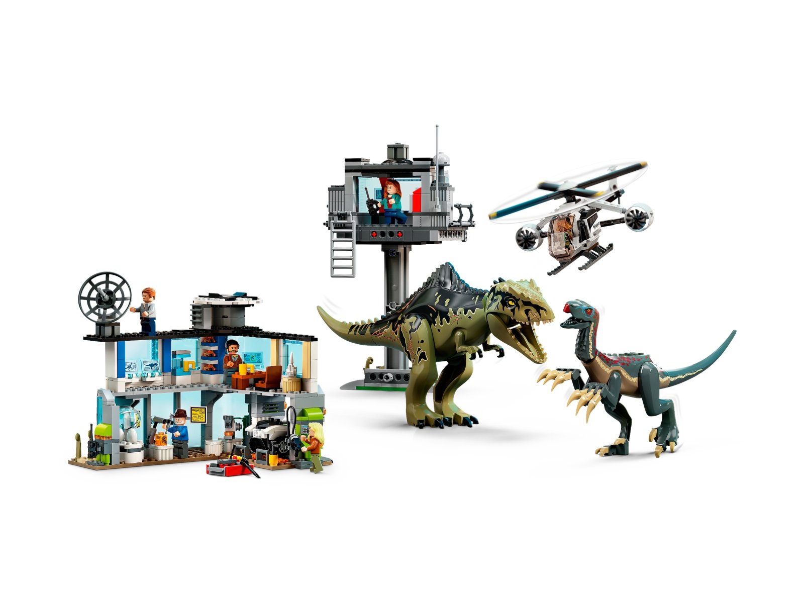 LEGO 76949 Atak giganotozaura i terizinozaura