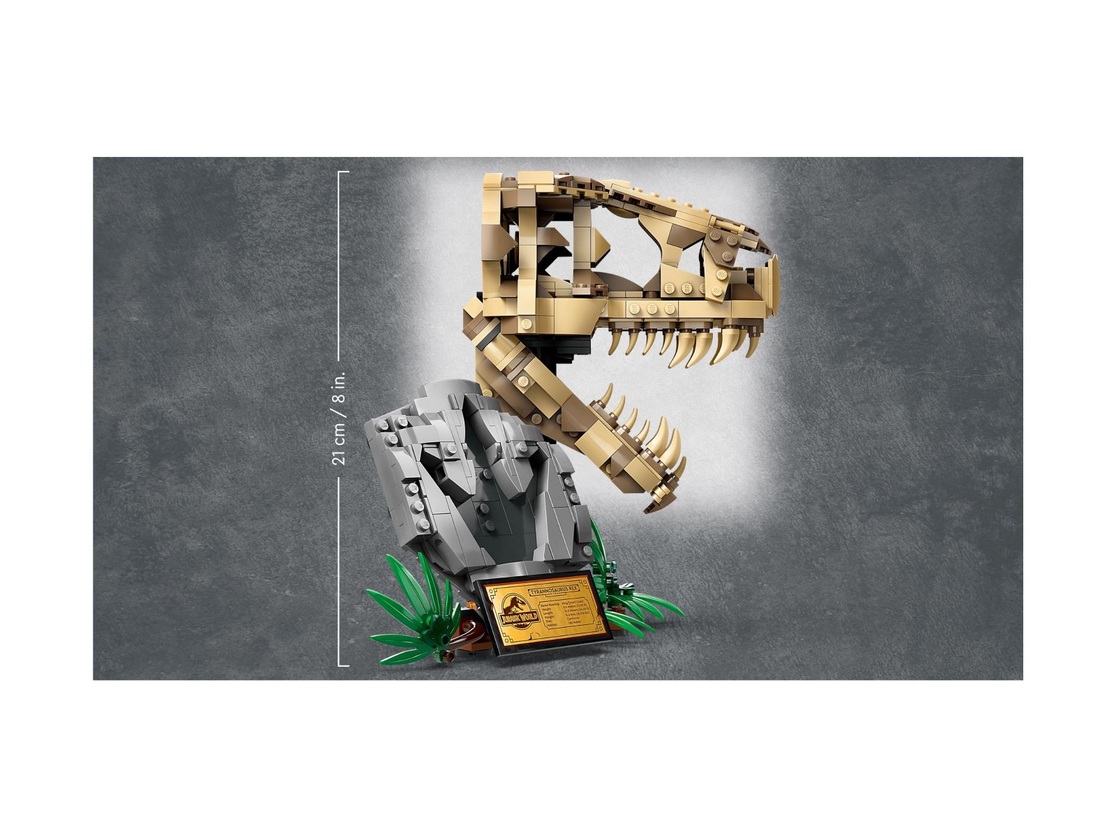 LEGO 76964 Szkielety dinozaurów — czaszka tyranozaura