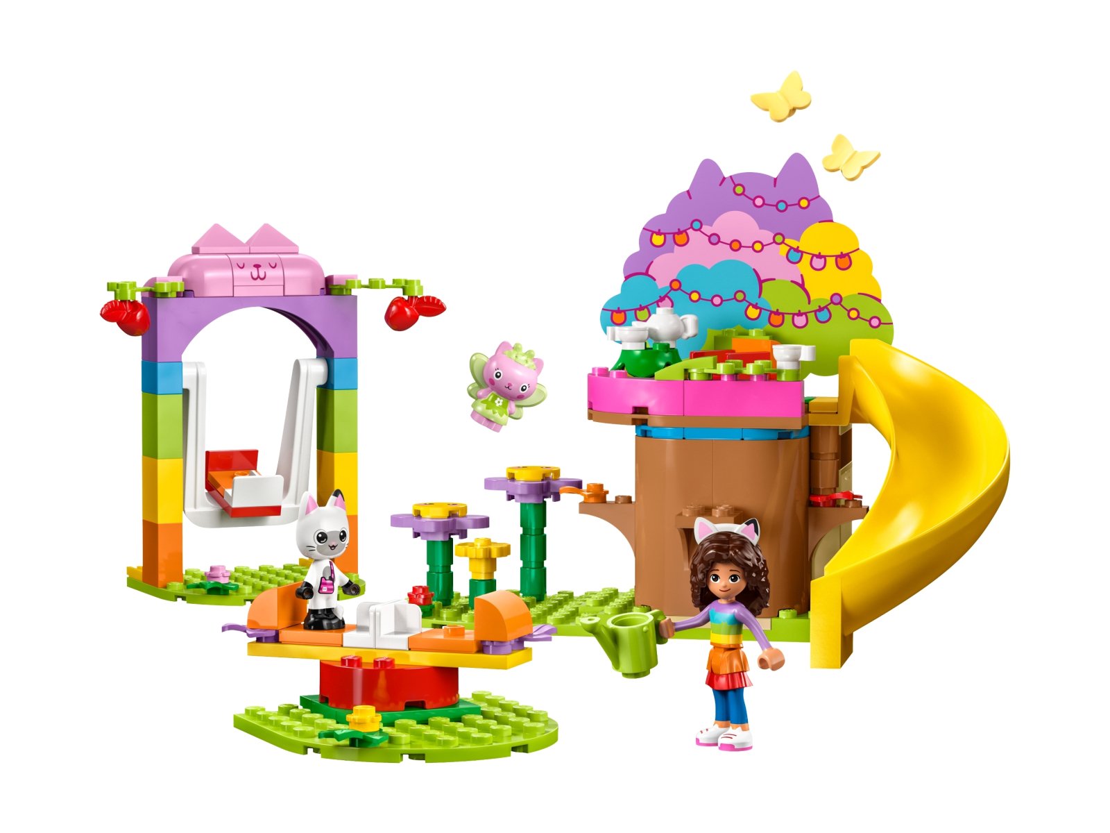 LEGO Koci domek Gabi 10787 Przyjęcie w ogrodzie Wróżkici