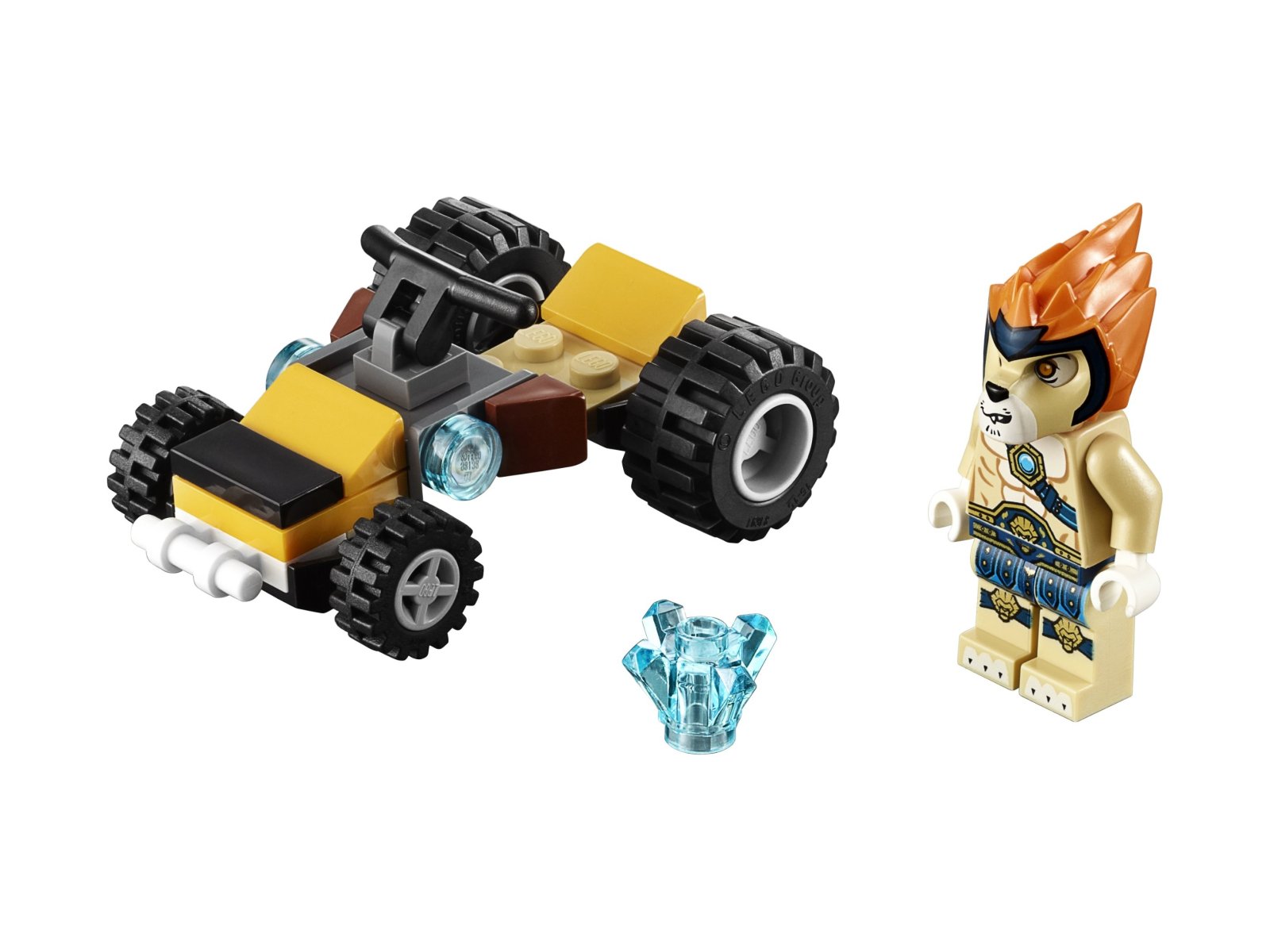 BUY 6 POLYBAGS = FREE SHIPPING * LEGO Chima 30253 Leonidas Jungle Dragster 
