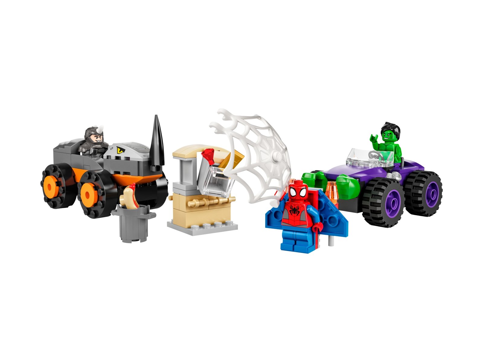 LEGO Marvel Hulk kontra Rhino — starcie pojazdów 10782