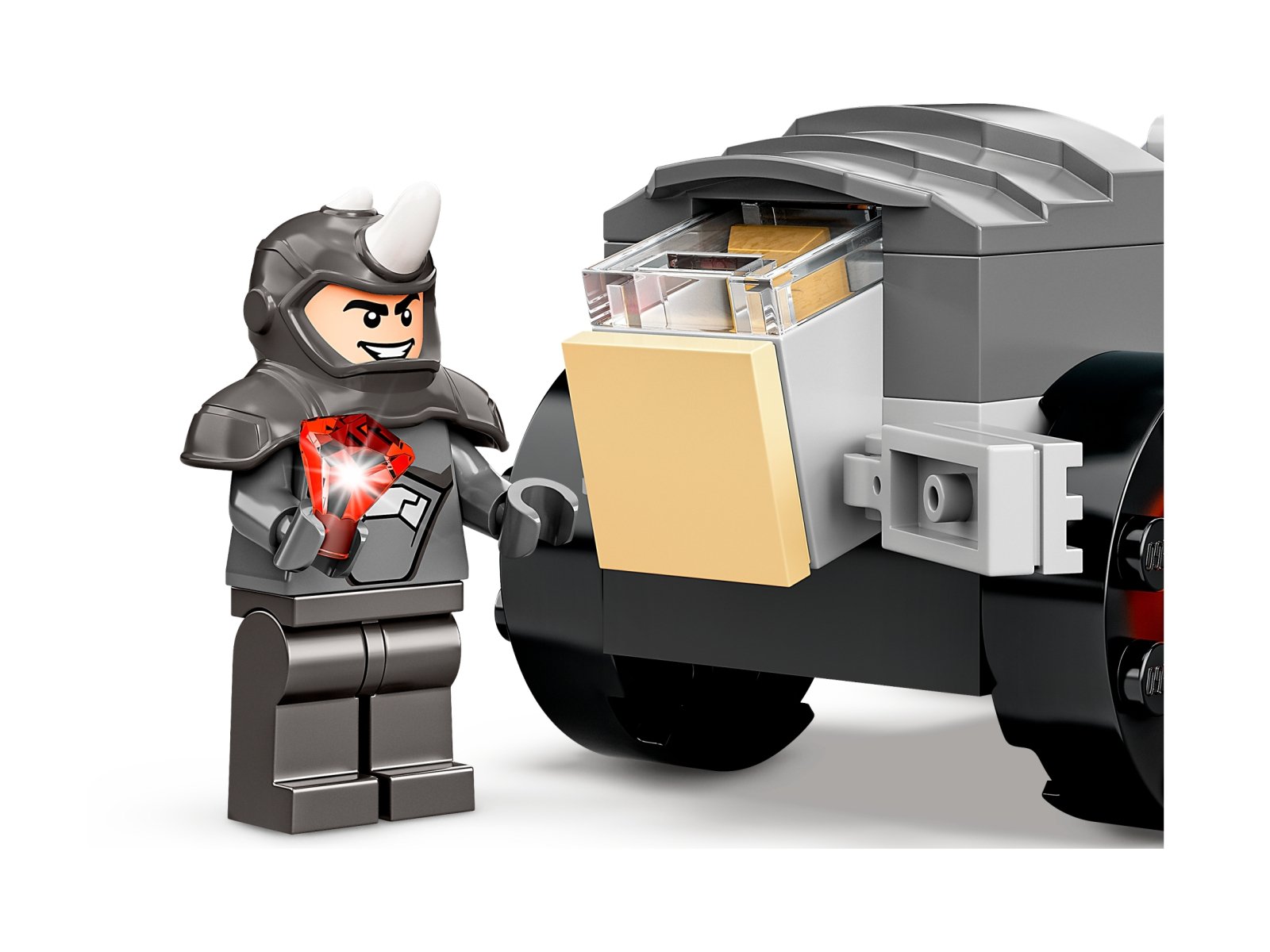 LEGO 10782 Marvel Hulk kontra Rhino — starcie pojazdów