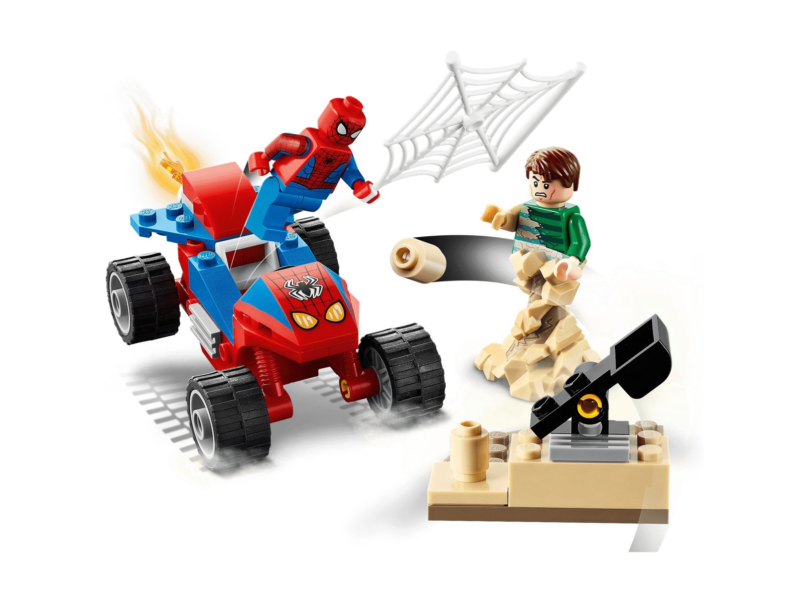 LEGO 76172 Marvel Pojedynek Spider-Mana z Sandmanem