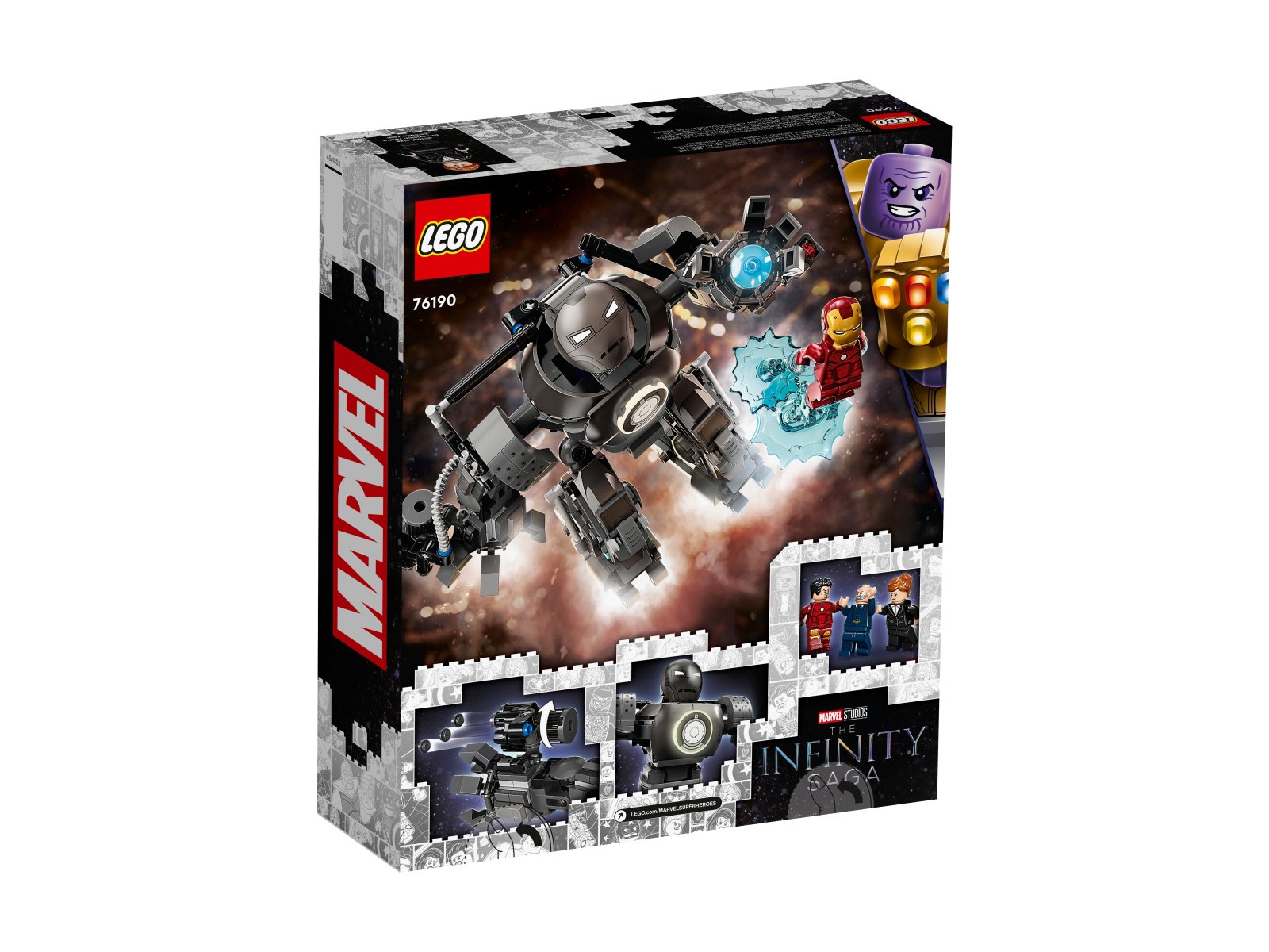 LEGO Marvel Iron Man: zadyma z Iron Mongerem 76190