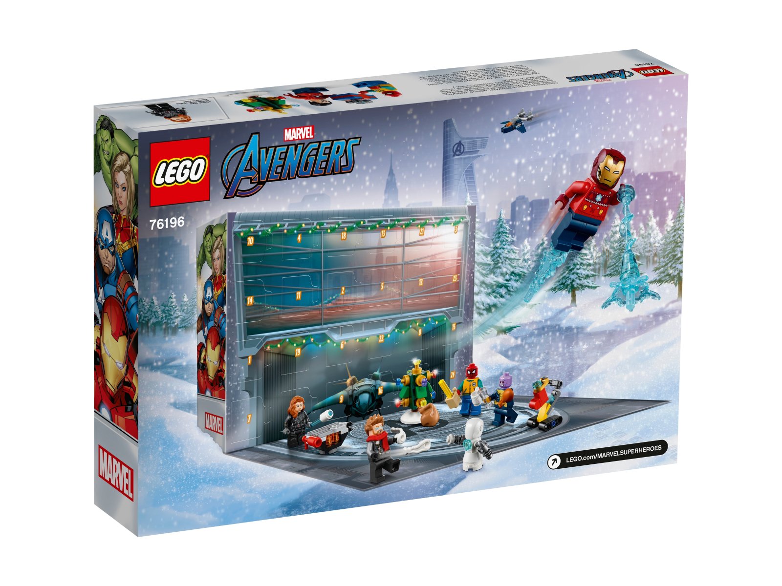 LEGO Marvel Kalendarz adwentowy Avengers 76196