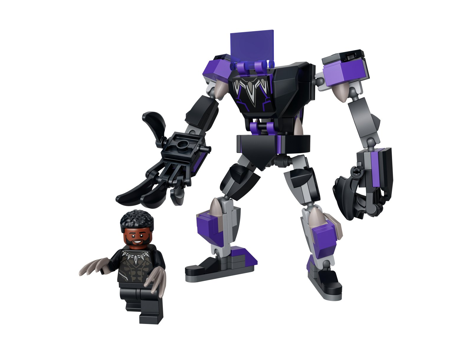 LEGO 76204 Mechaniczna zbroja Czarnej Pantery