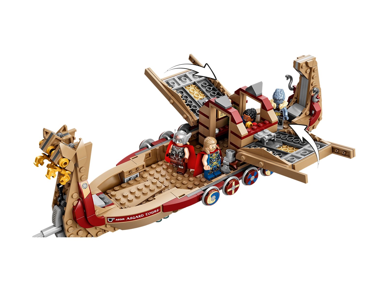 LEGO 76208 Marvel Kozia łódź