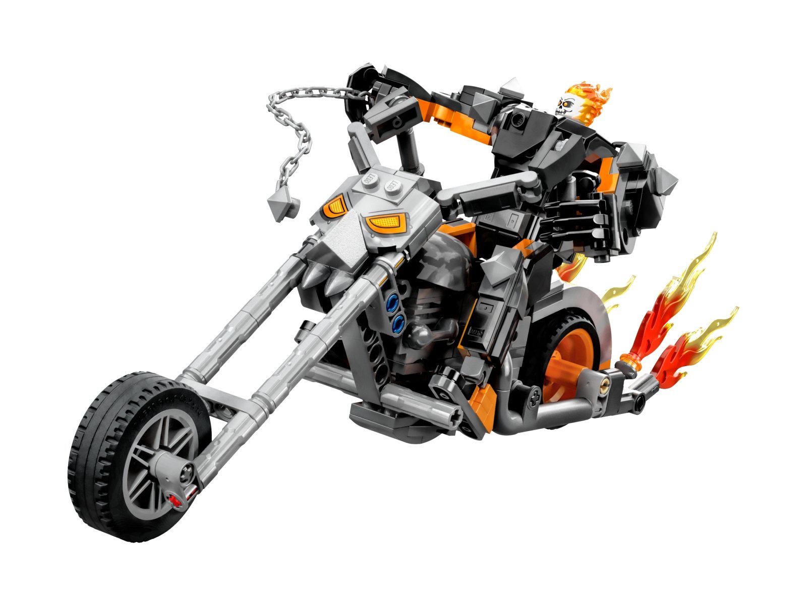 LEGO Marvel Upiorny Jeździec — mech i motor 76245