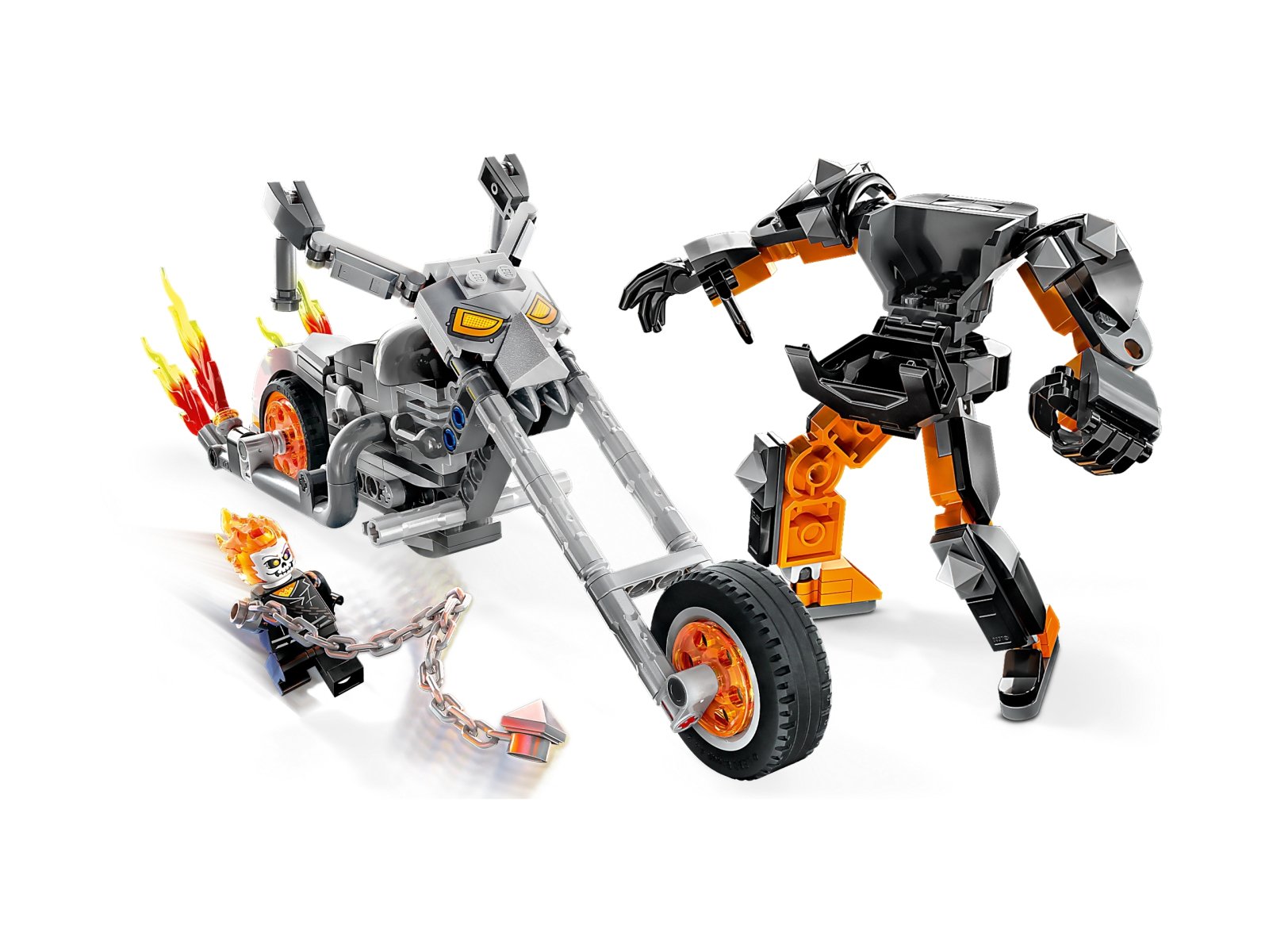LEGO Marvel Upiorny Jeździec — mech i motor 76245