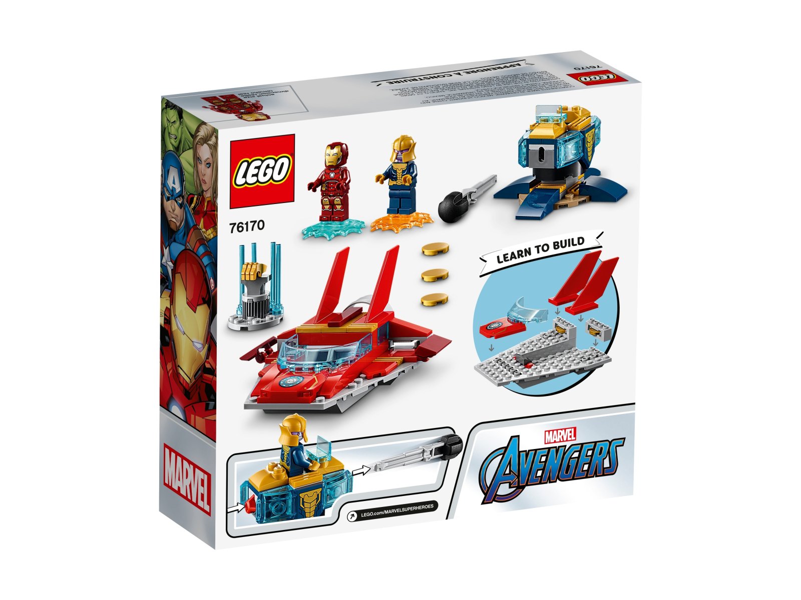 LEGO 76170 Marvel Avengers Iron Man kontra Thanos