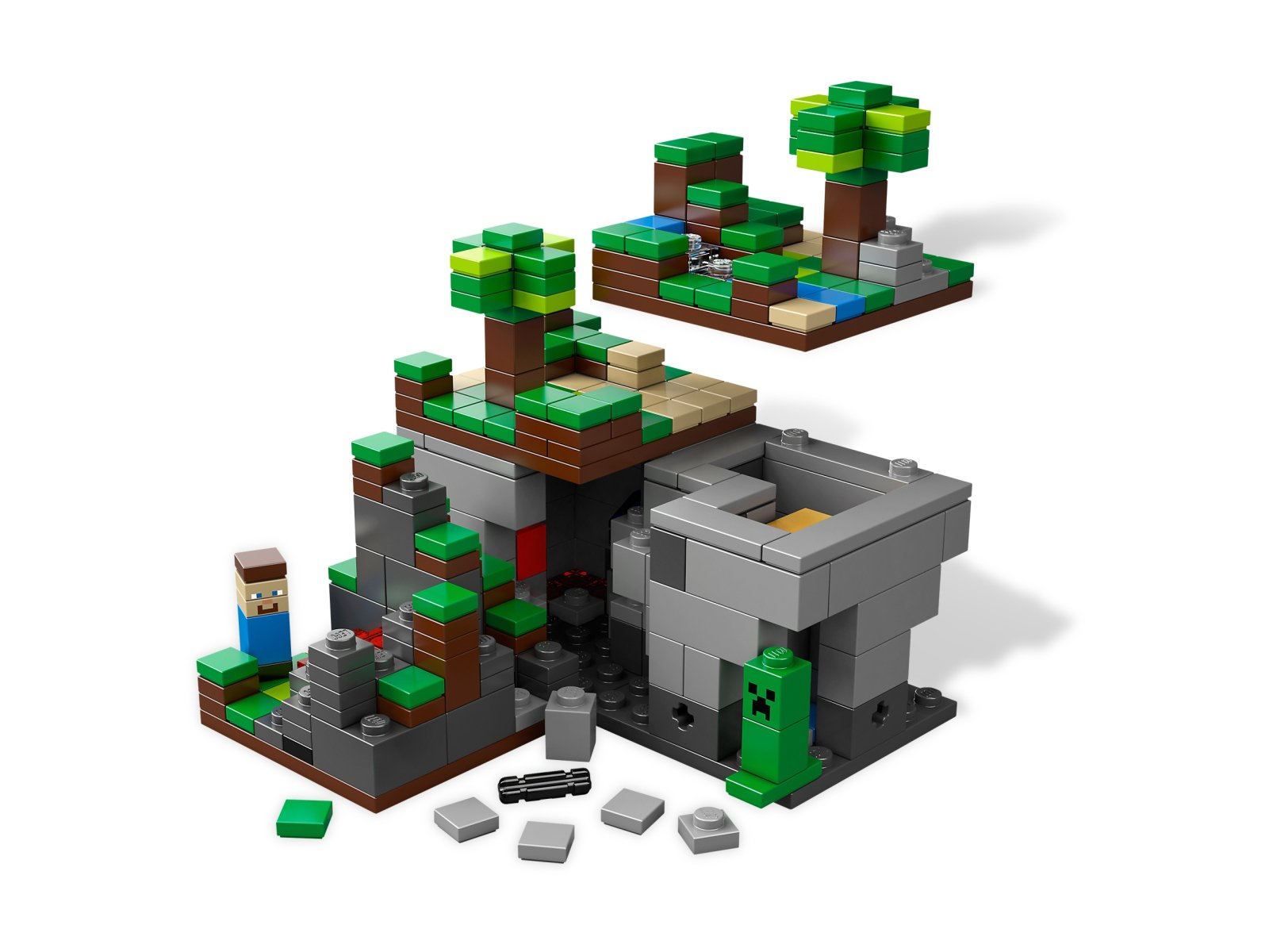 LEGO Minecraft Micro World: Pierwsza noc 21102
