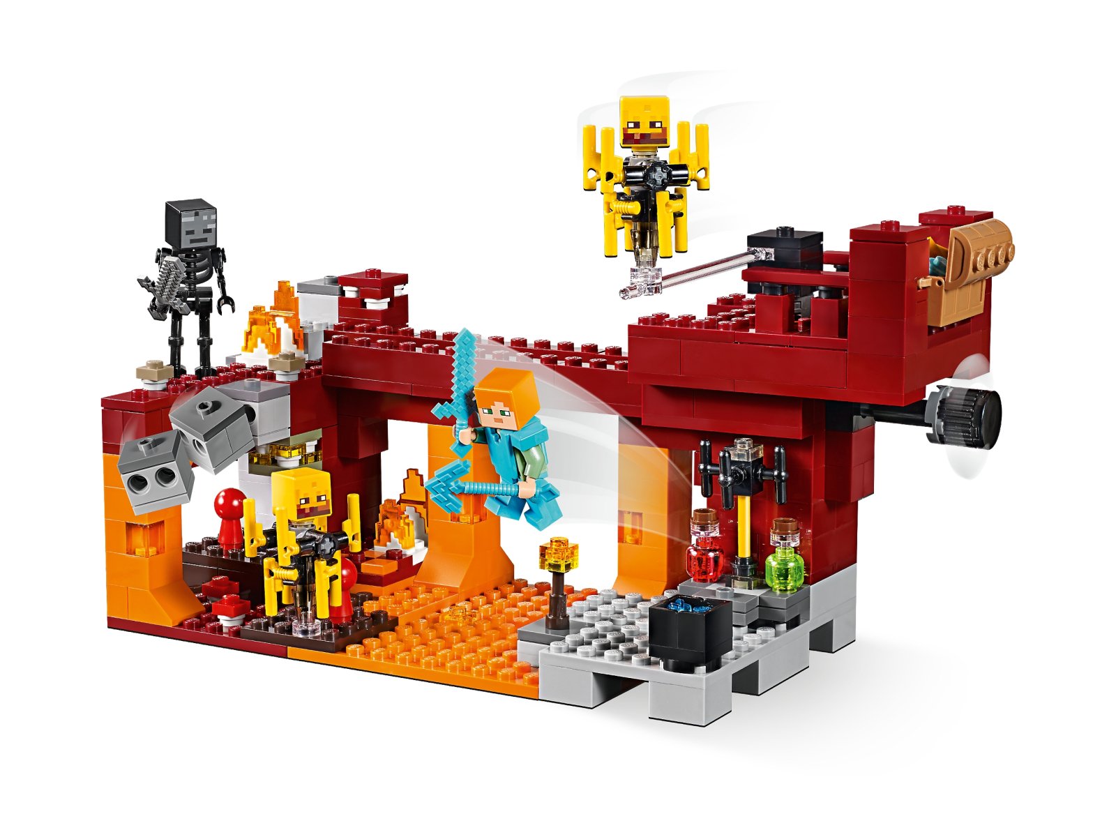 LEGO 21154 Minecraft Most Płomyków
