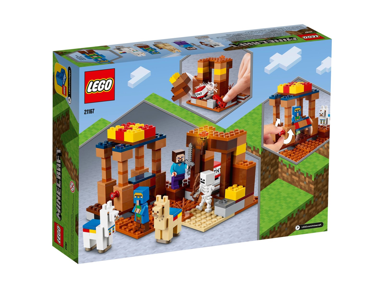 LEGO Minecraft 21167 Punkt handlowy