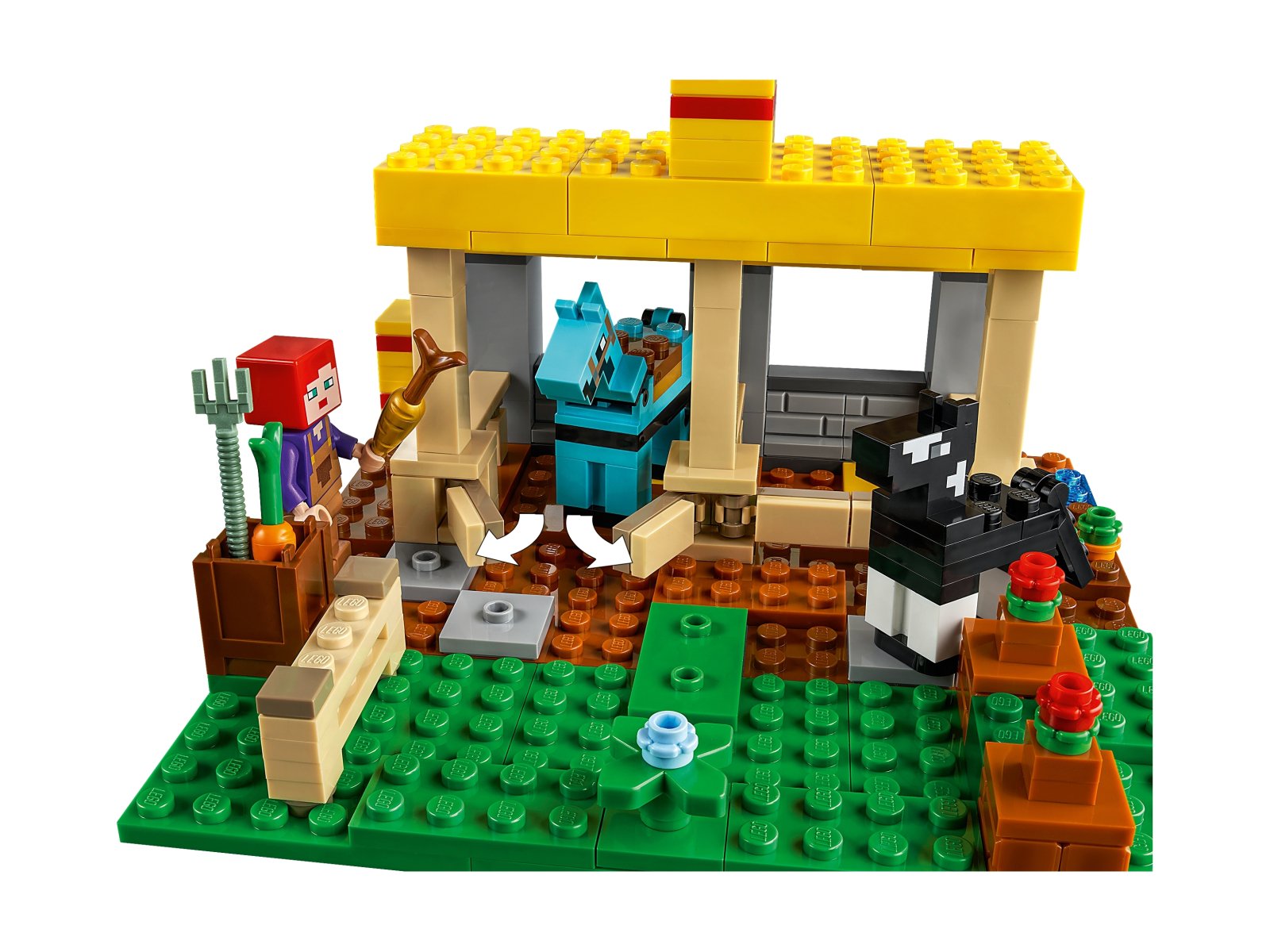 LEGO 21171 Minecraft Stajnia
